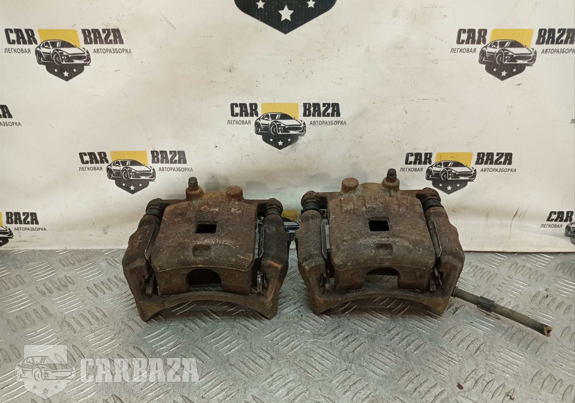 DF7133980C Суппорта тормозные передние DE для Mazda 2 II (с 2007 по 2014)