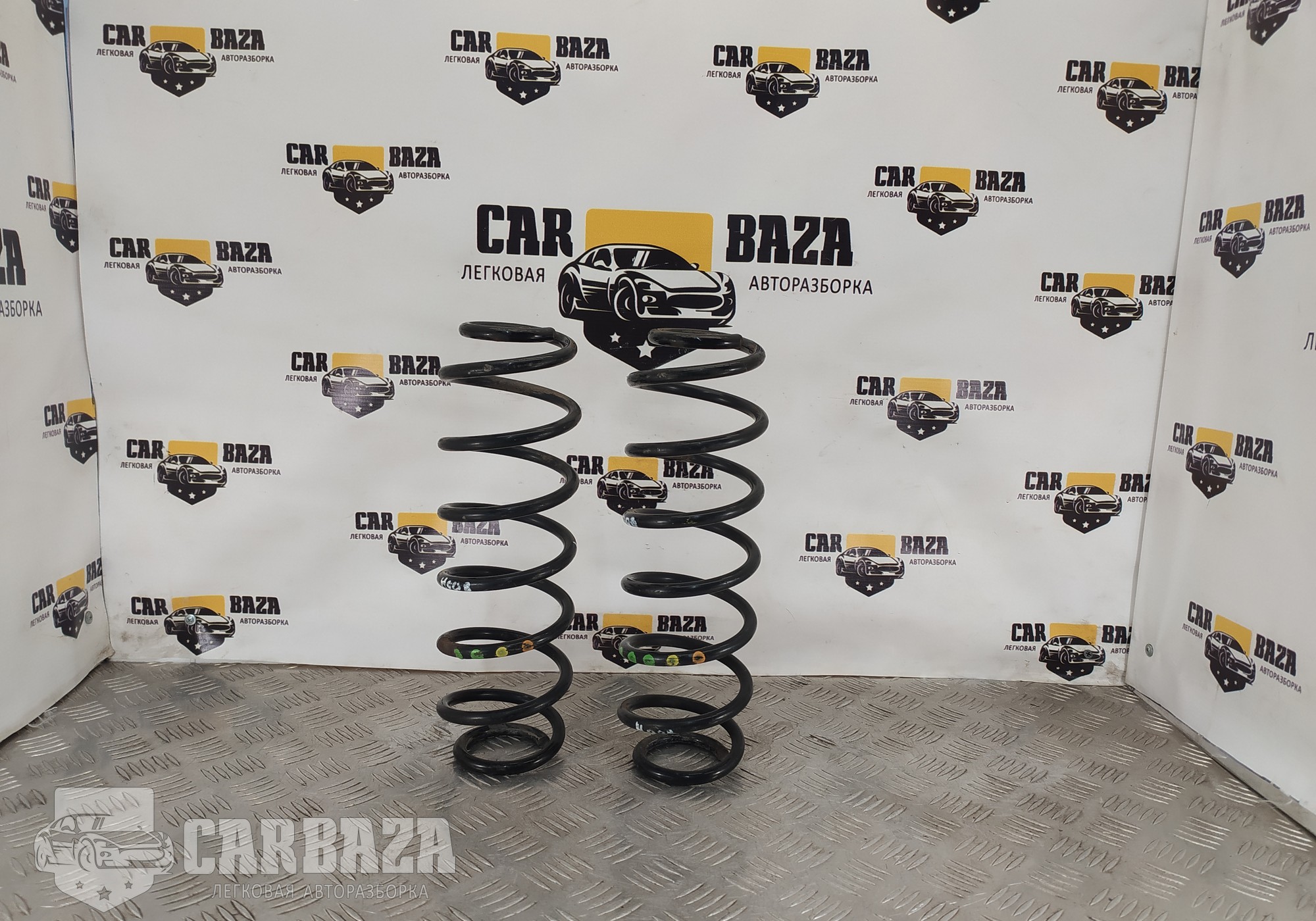 6Q0511115K Пружины подвески задние (комплект) R\L для Seat Ibiza IV (с 2008 по 2017)
