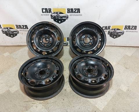 6Q7601027B Диски штампованные R14 (комплект) для Skoda Fabia