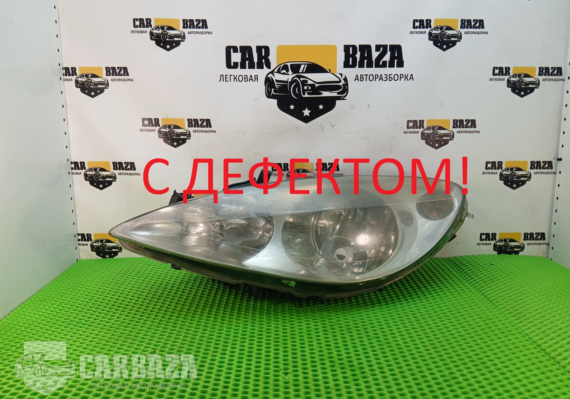 9634369380 Фара левая Дорест. для Peugeot 307 (с 2000)