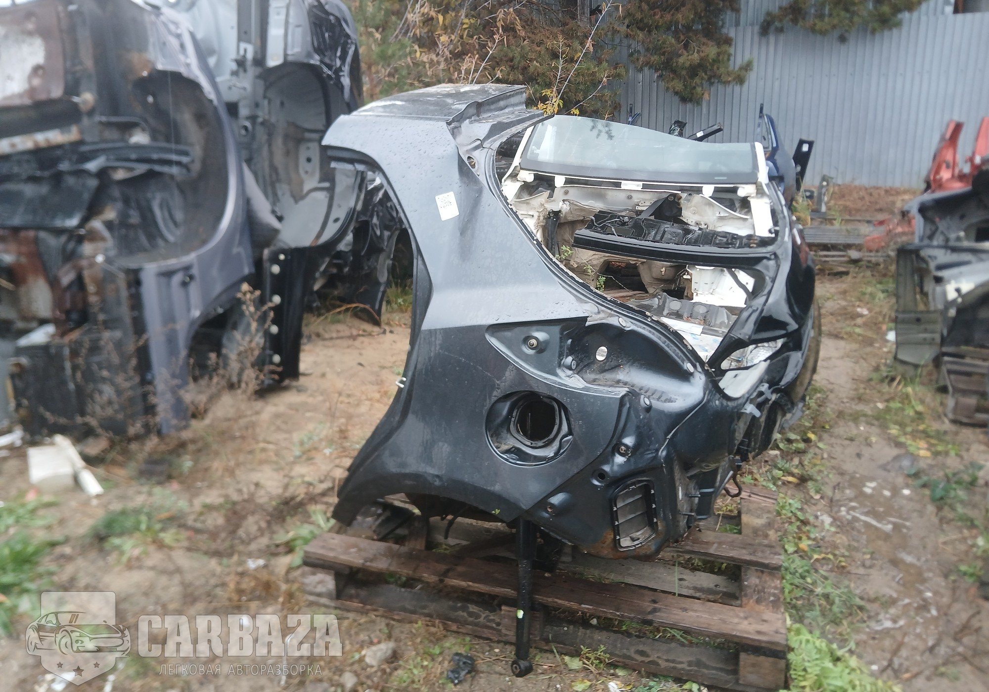 D6Y171410E Крыло заднее левое (четверть) DE для Mazda 2 II (с 2007 по 2014)