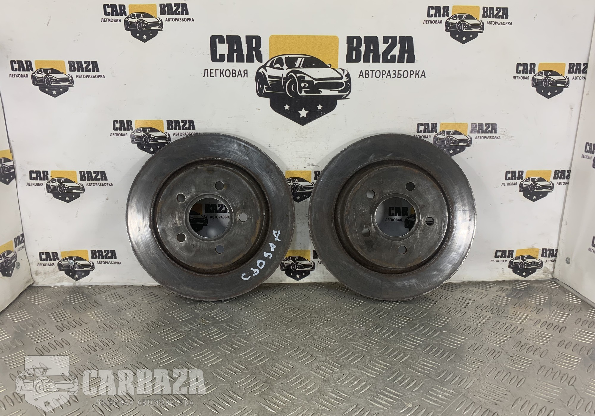 30769113 Диски тормозные задние (комплект) для Volvo C30