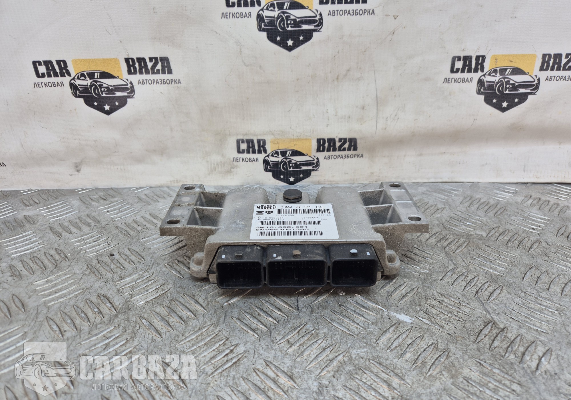 9650623180 Блок управления двигателем EW10D