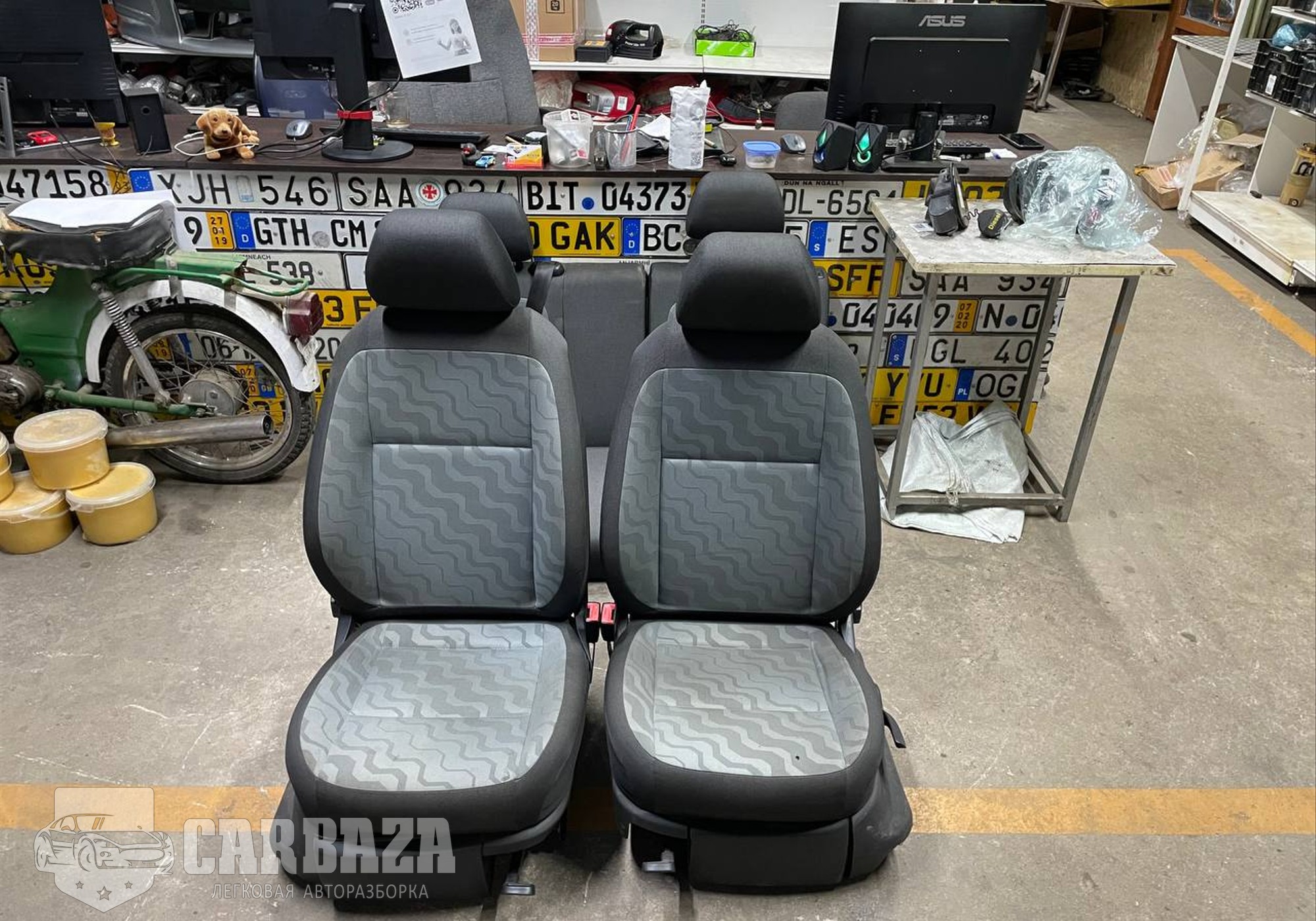 Комплект сидений для Skoda Fabia II (с 2006 по 2014)