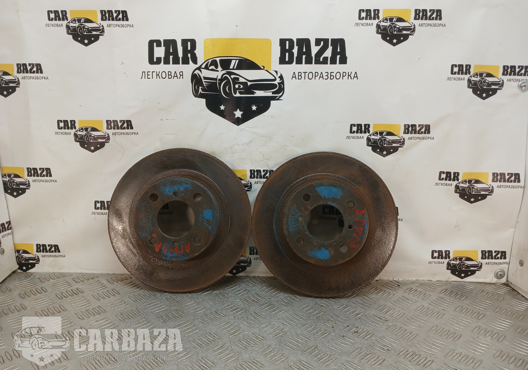 9193872 Диски тормозные передние (комплект)