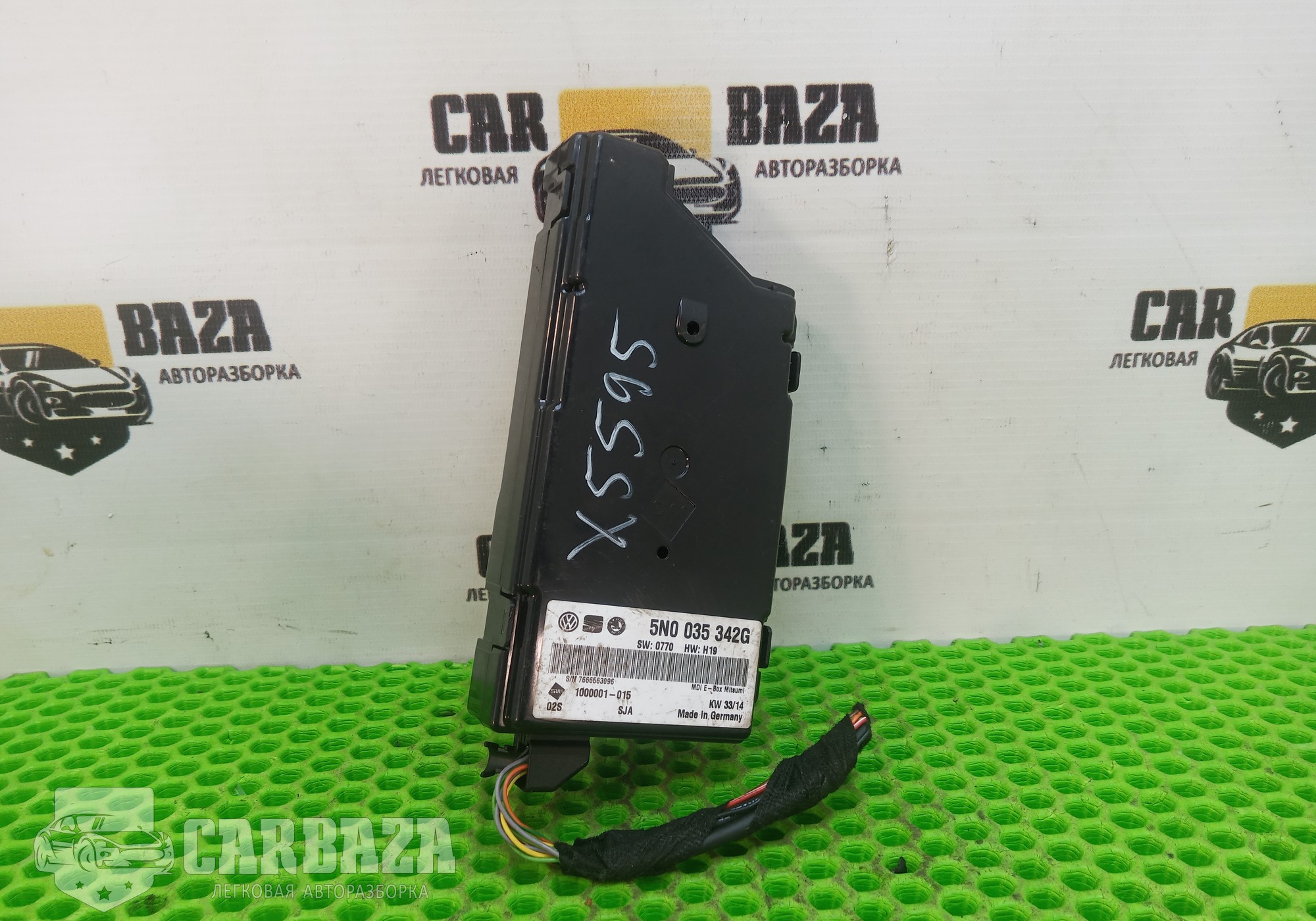 5N0035342G Блок управления мультимедиа для Volkswagen Polo V (с 2009 по 2020)
