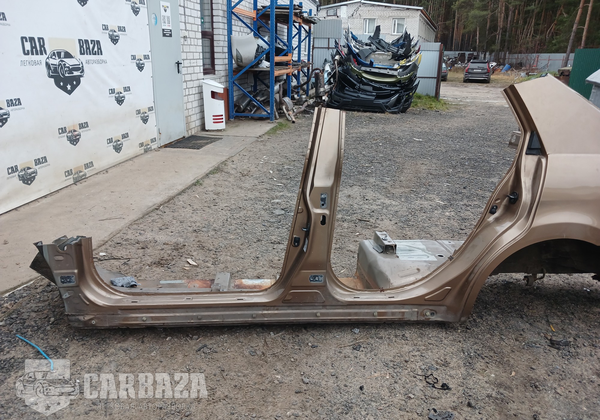 76031EL130 Порог кузовной (со стойкой) левый C11 для Nissan Tiida I (с 2004 по 2014)