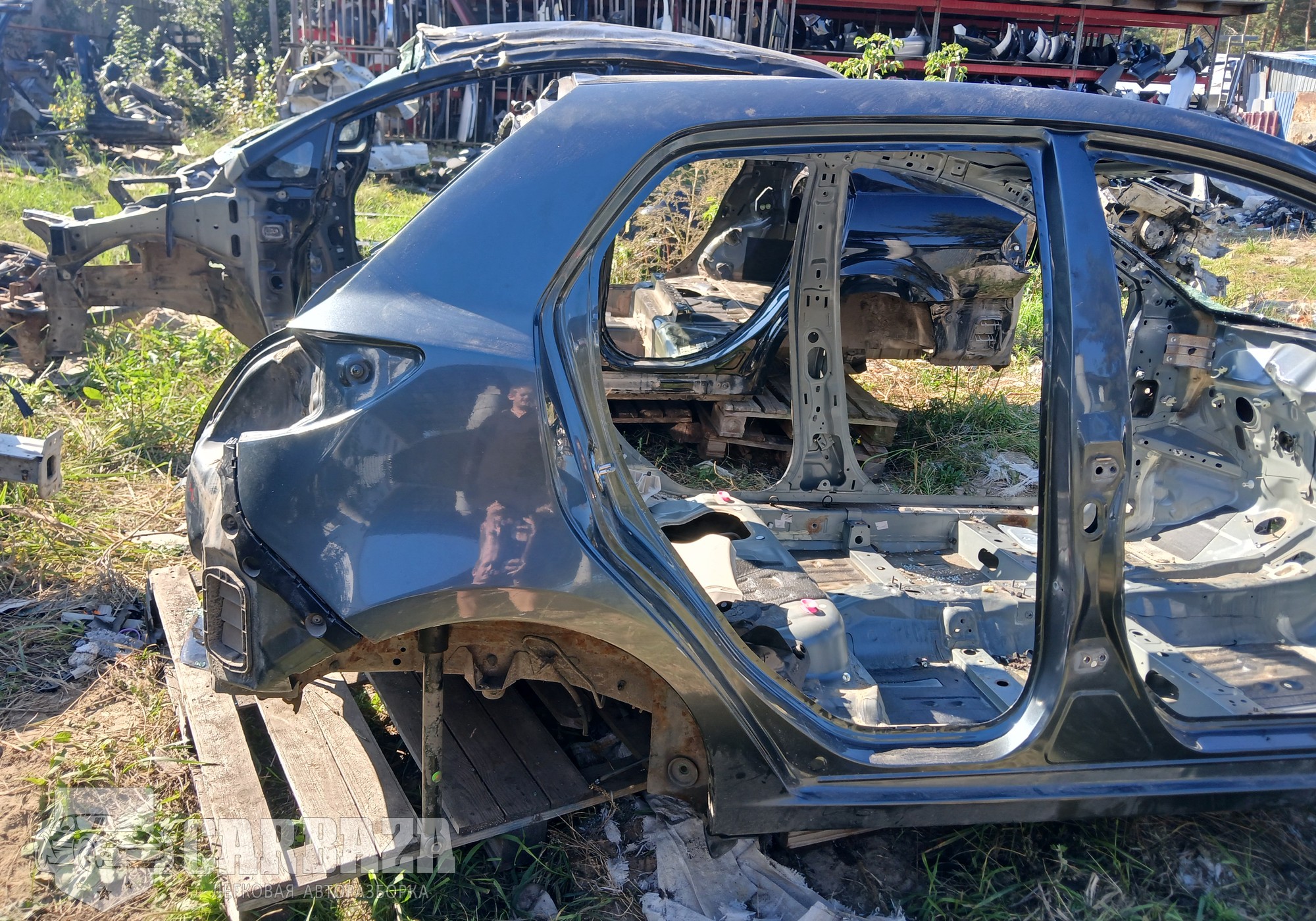 D6Y170410D Крыло заднее правое (четверть) для Mazda 2 II (с 2007 по 2014)