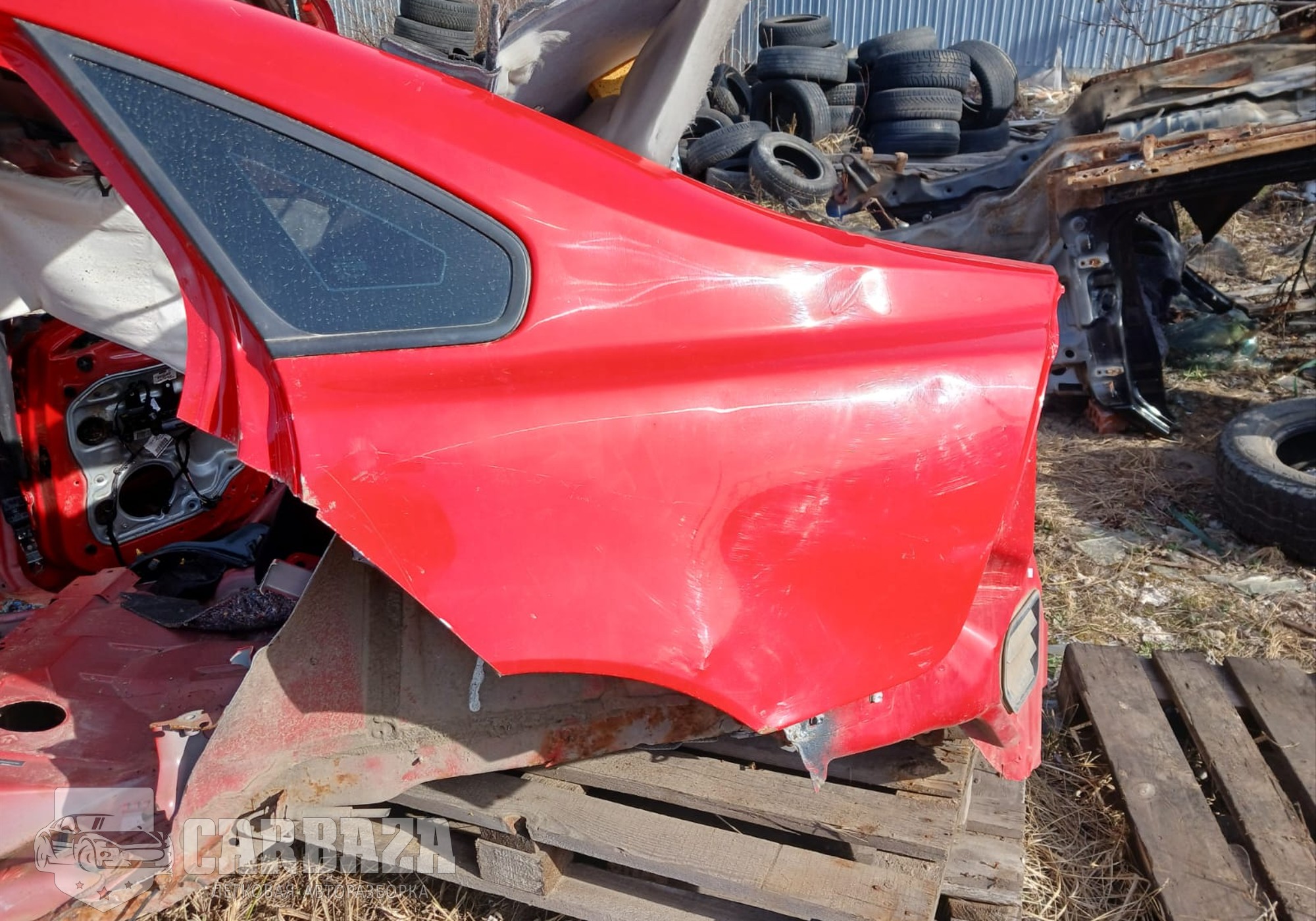 Крыло заднее левое для Volvo S40 II (с 2004 по 2007)