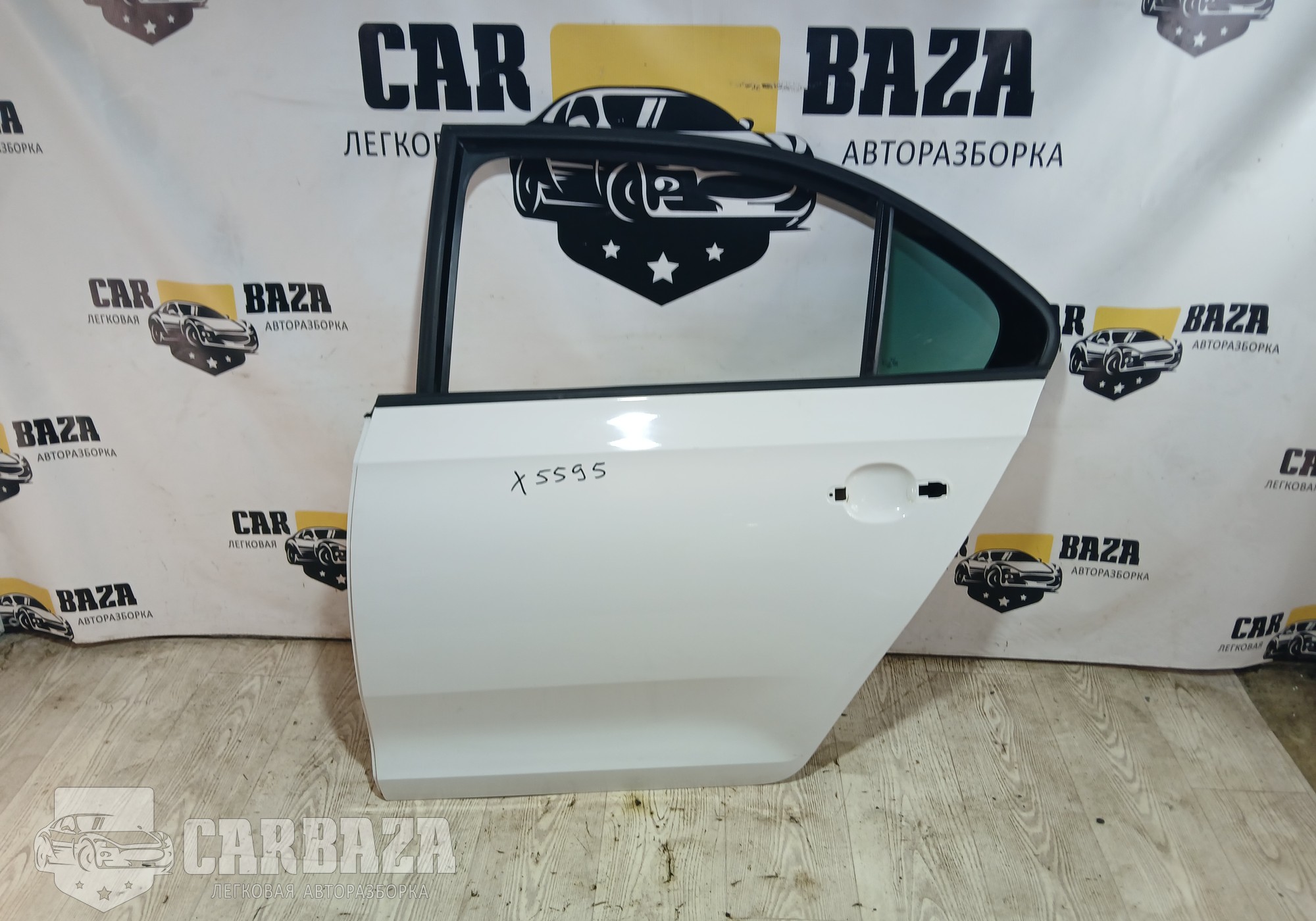 60U833055 Дверь задняя левая для Skoda Rapid I (с 2012 по 2020)