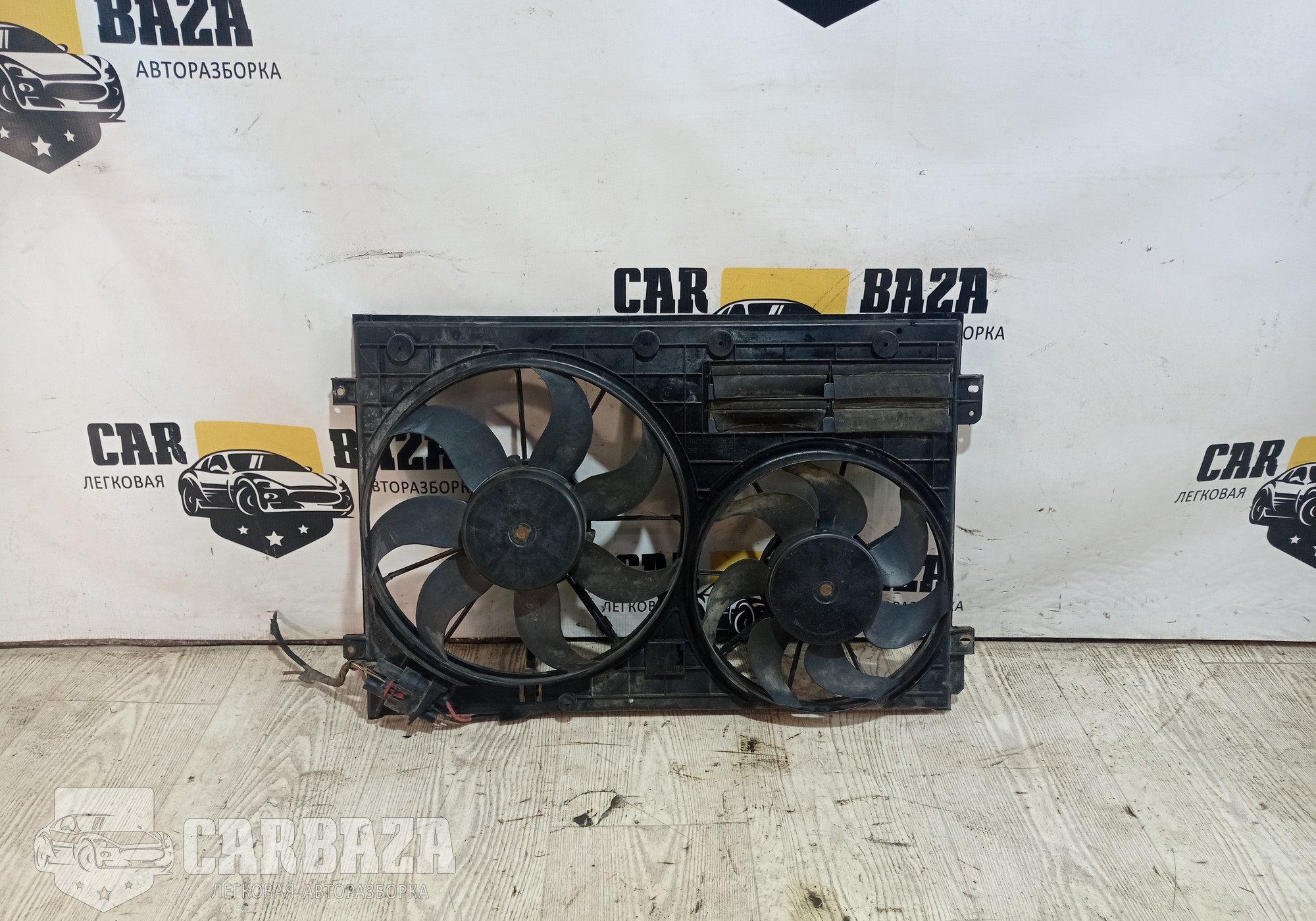 1K0121207BC Вентилятор радиатора (диффузор) для Volkswagen Passat CC