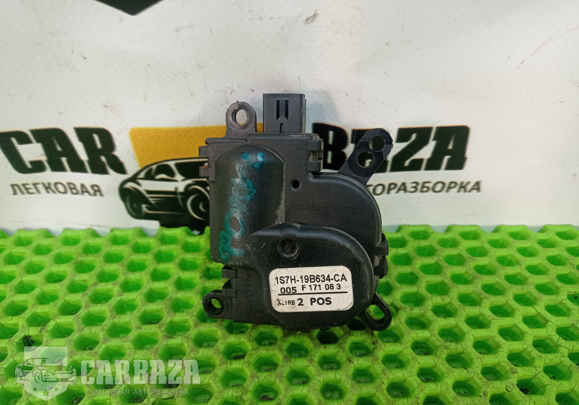 1S7H19B634CA Моторчик заслонки печки