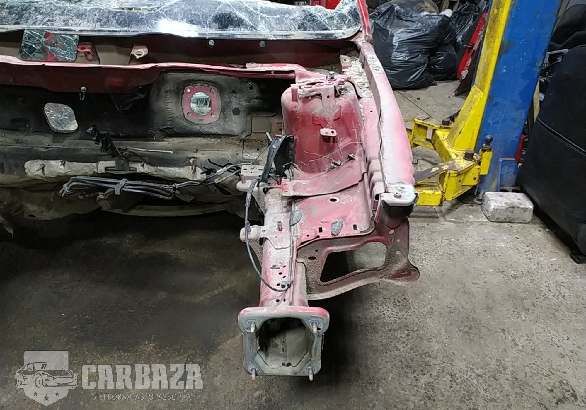 Четверть передняя левая (лонжерон) для Volvo S40 II (с 2004 по 2007)