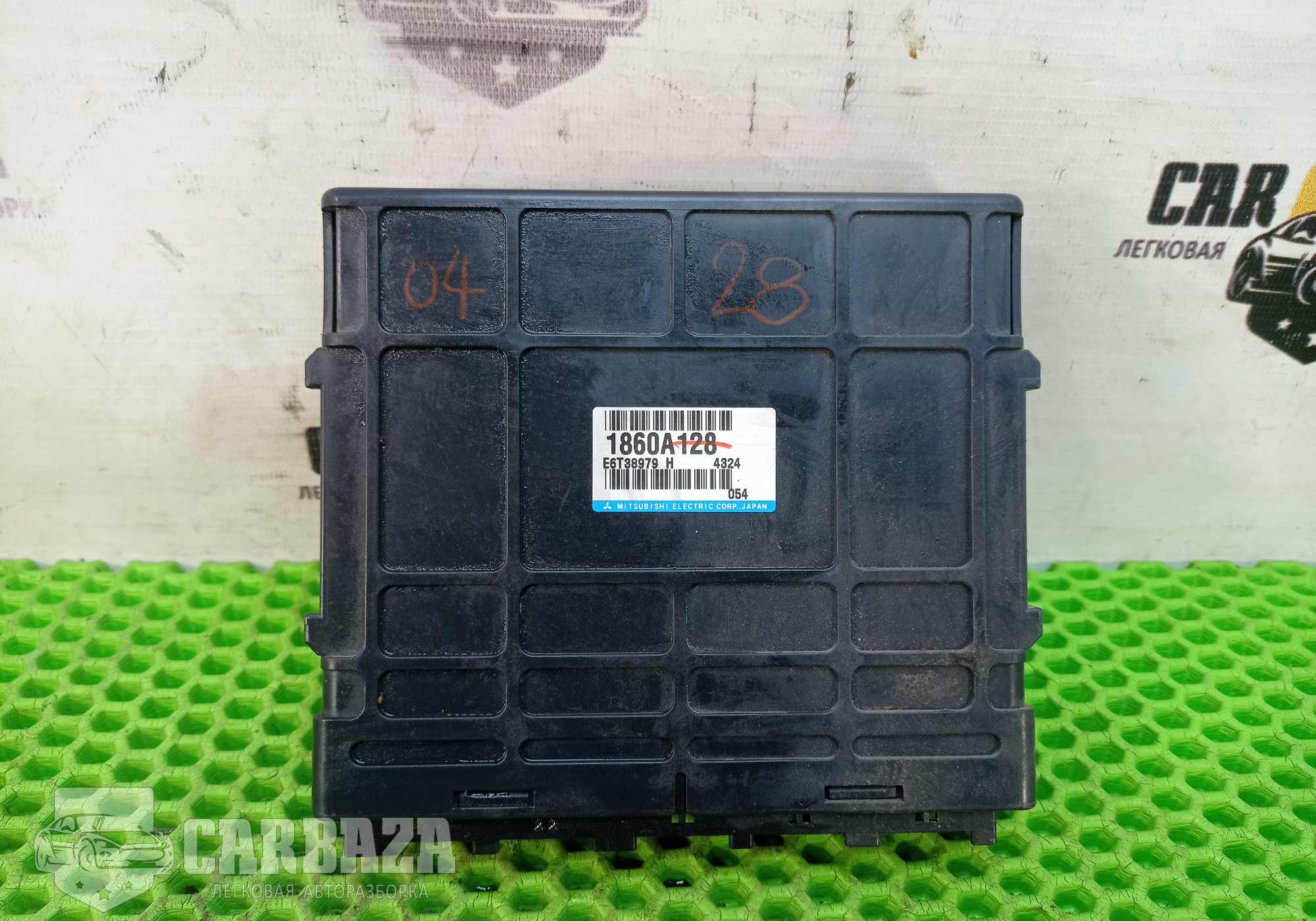 1860A128 Блок управления двигателем 4G64 2.4 для Mitsubishi Outlander I (с 2002 по 2008)