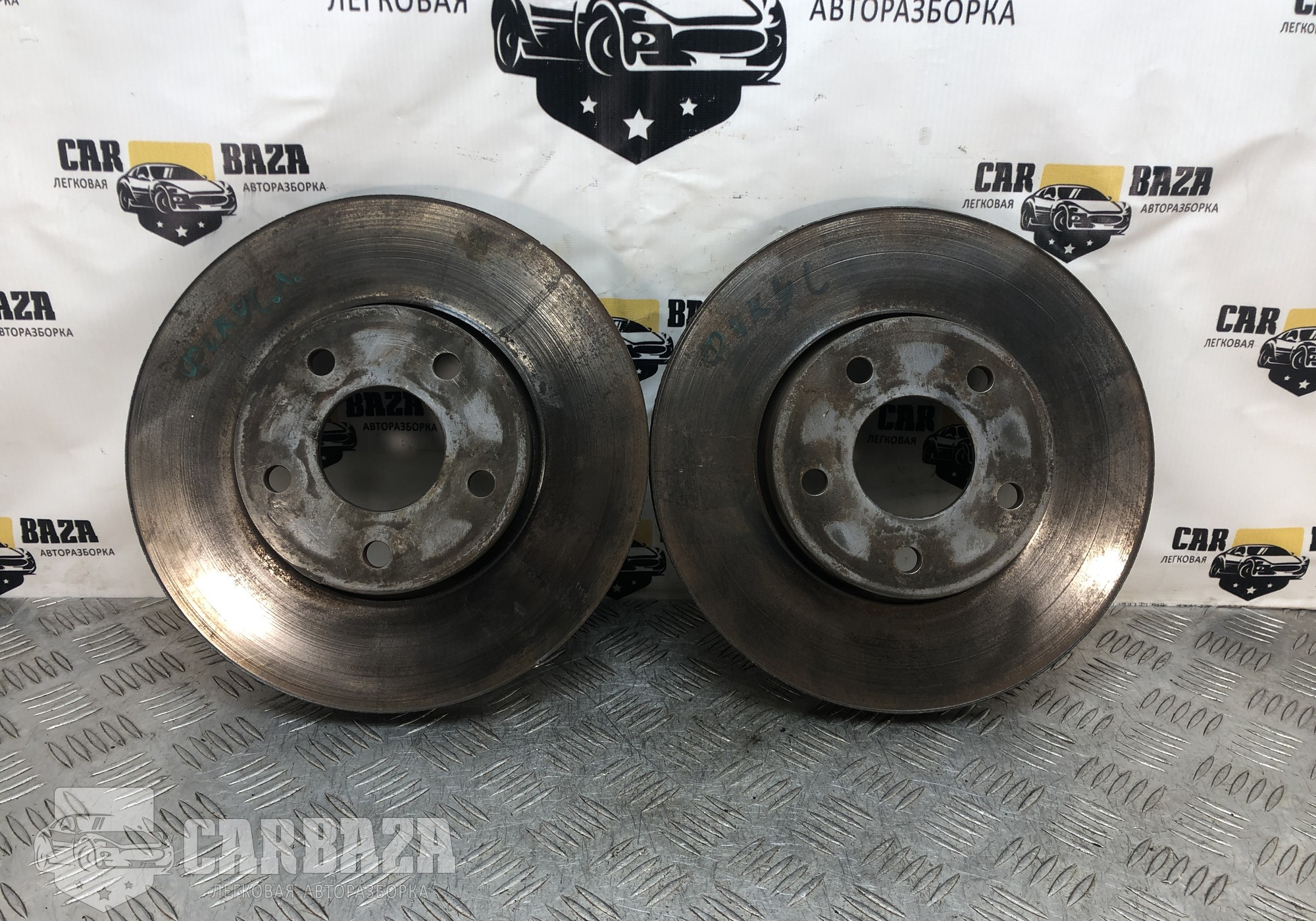 1734696 Диски тормозные передние (комплект)