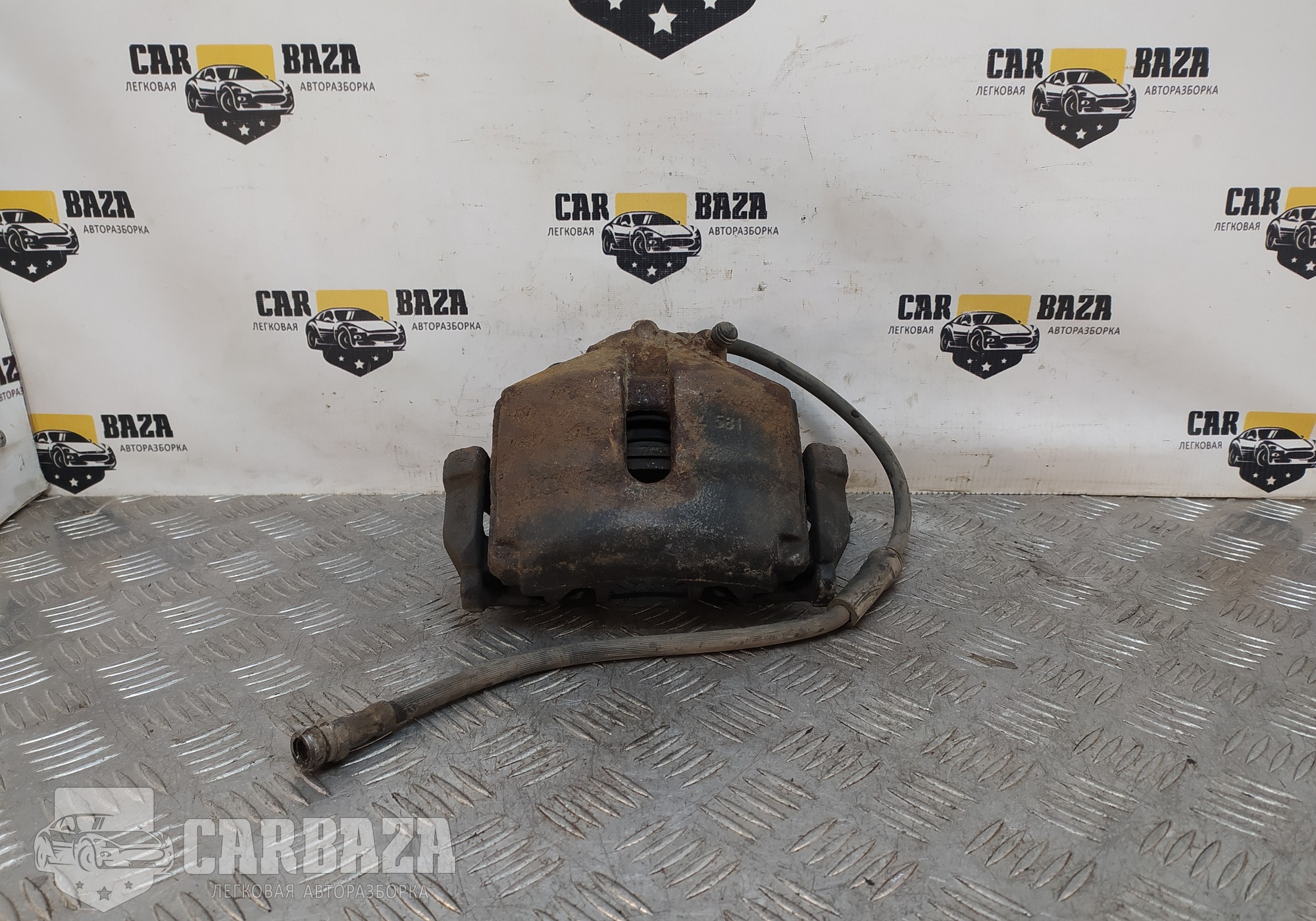 1K0615123E Суппорт передний левый для Volkswagen Polo IV (с 2001 по 2009)