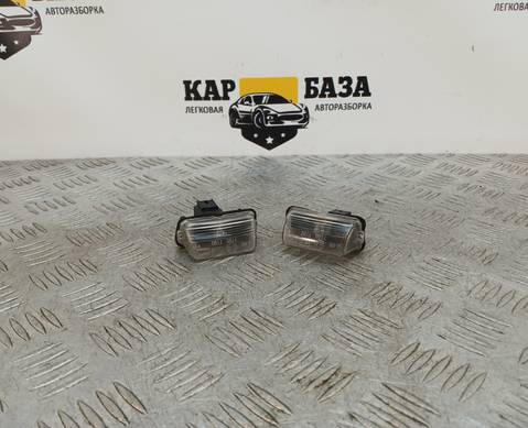 6340A3 Фонари подсветки номера для Peugeot