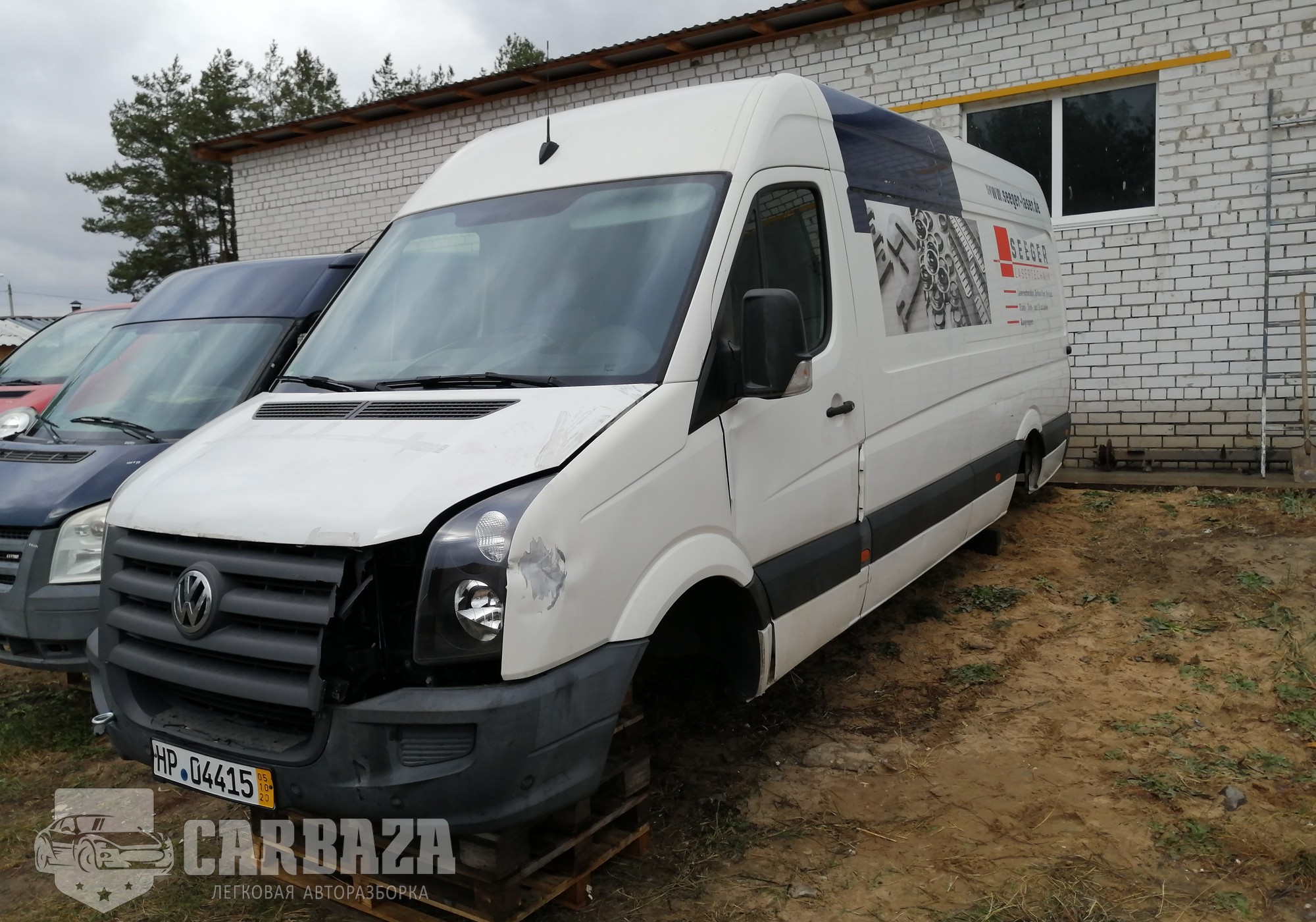 Volkswagen Crafter 2010 г. в разборе