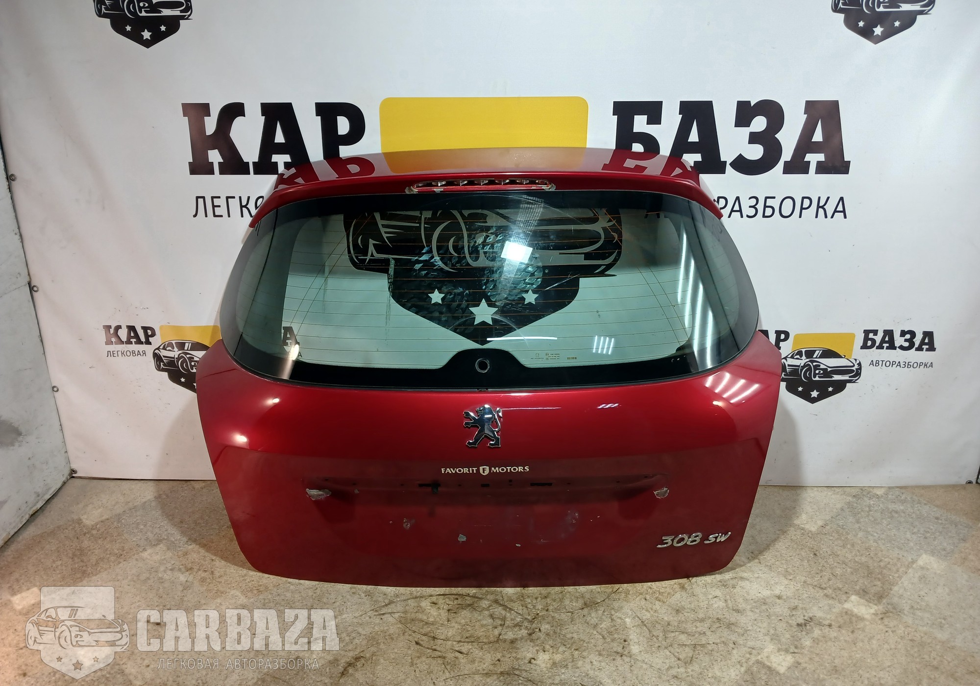 8701AF Крышка багажника SW для Peugeot 308 I (с 2007 по 2015)