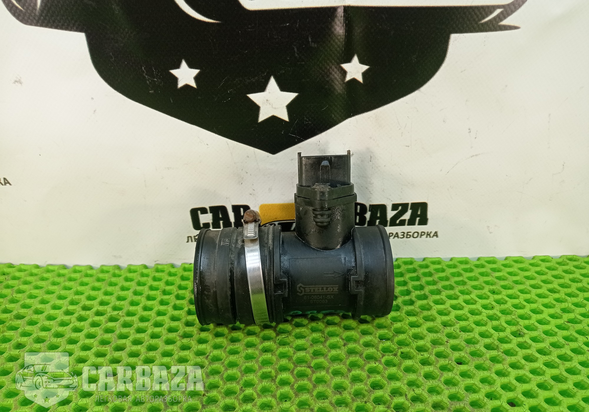 6106041 Датчик массового расхода воздуха Z10XE 1.0 для Opel Agila A (с 2000 по 2007)