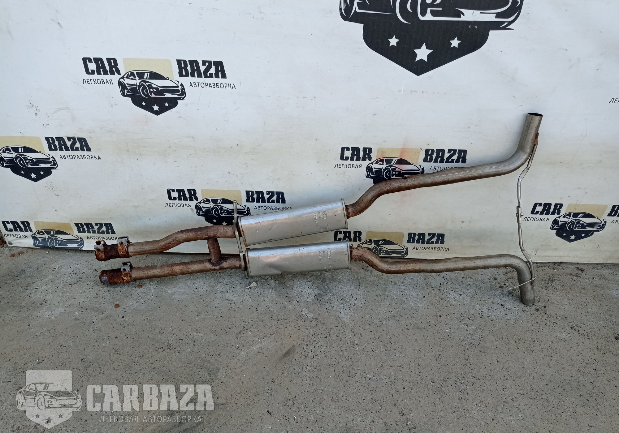 4F0253411N Резонатор AUK 3.2 для Audi A6 C6 (с 2004 по 2011)