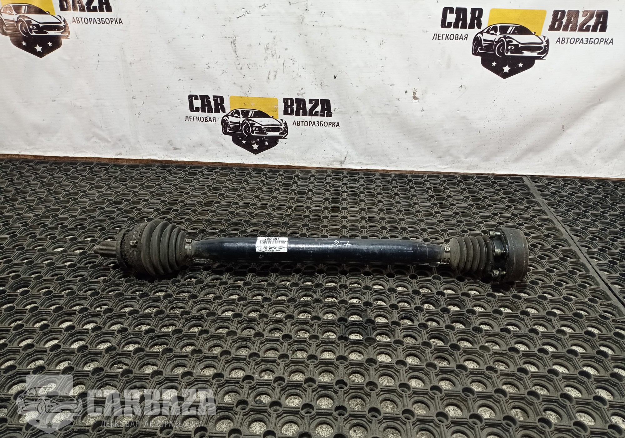 6Q0407272BD Полуось (привод) передняя правая для Volkswagen Polo IV (с 2001 по 2009)