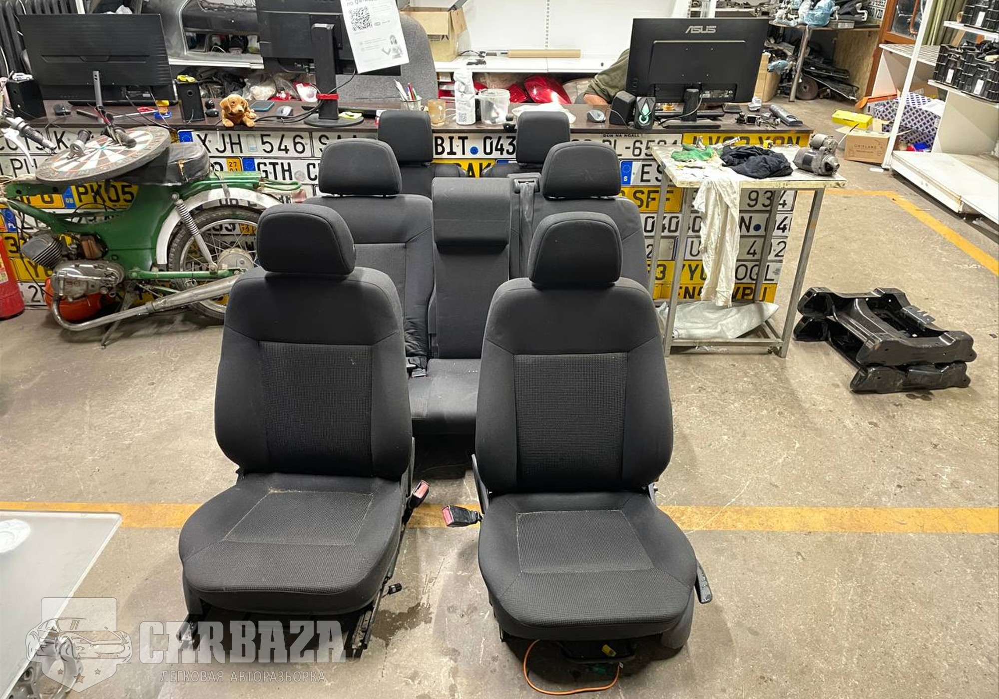 Комплект сидений для Opel Zafira B (с 2005 по 2014)