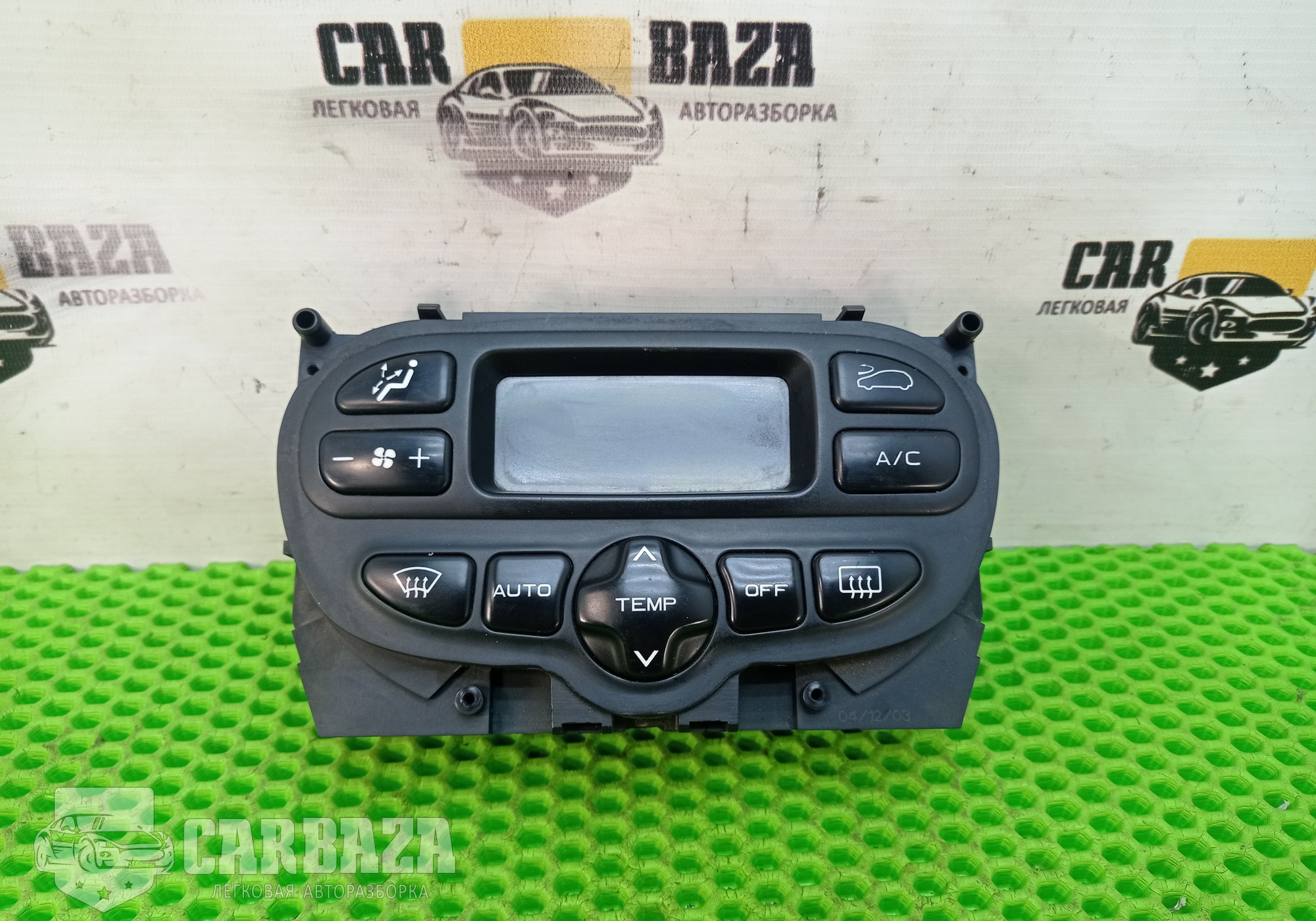 96430991XT Блок управления климатом для Peugeot 307 (с 2000)