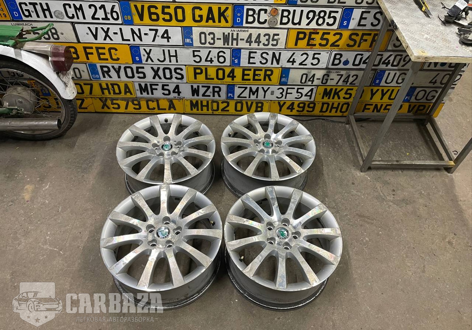 5L0601025 Литые диски R17 для Skoda Yeti (с 2009 по 2018)