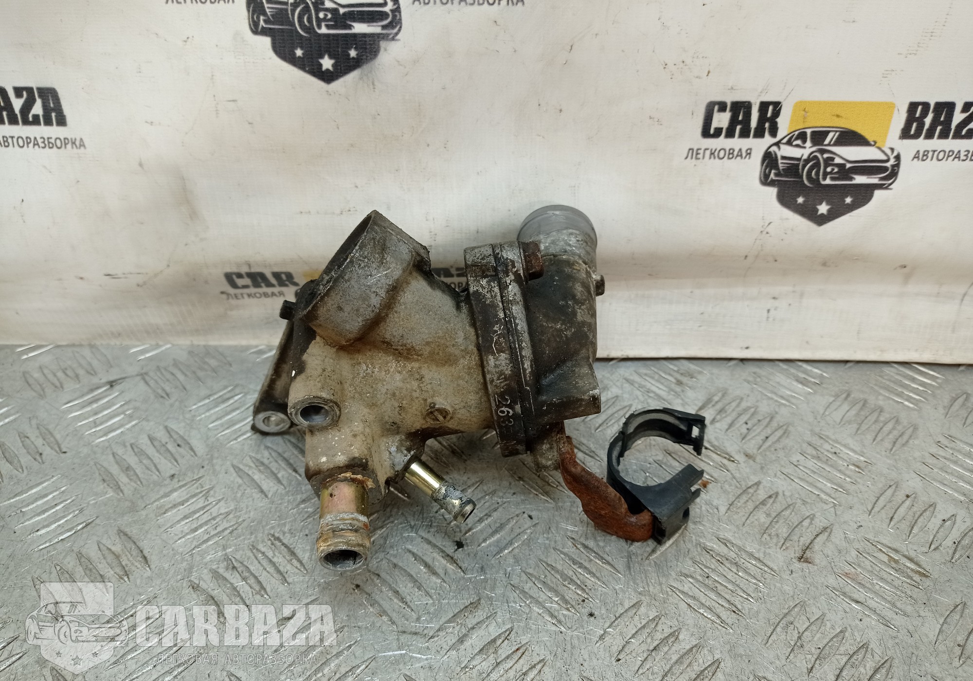 MN149477 Корпус термостата 4G64 2.4 для Mitsubishi Outlander I (с 2002 по 2008)
