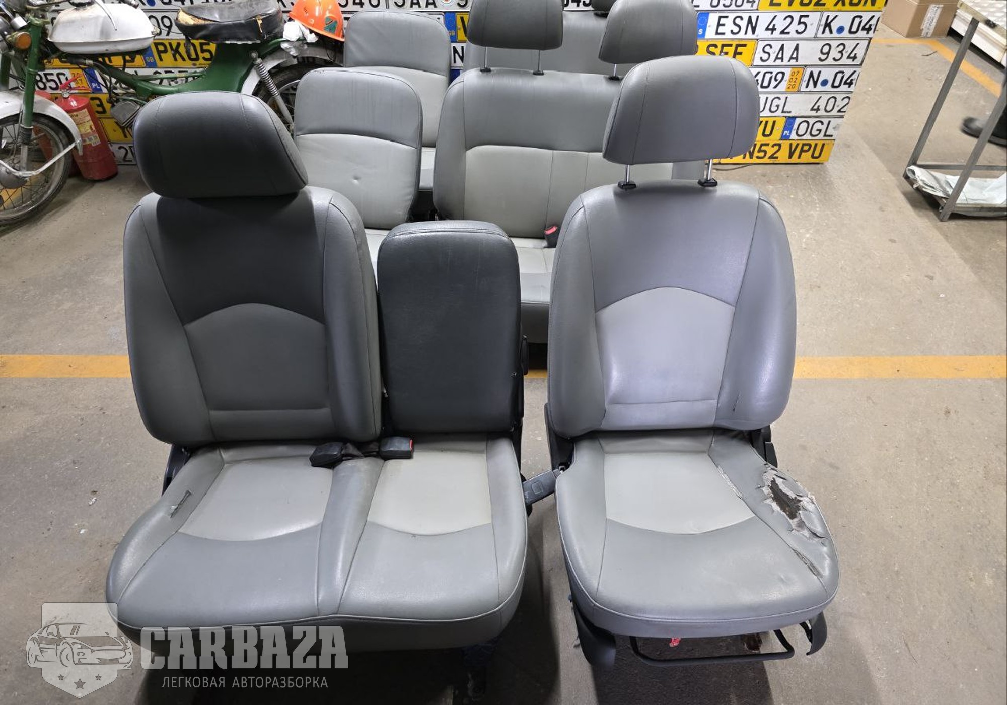 Комплект сидений для Hyundai Starex (с 1996 по 2007)