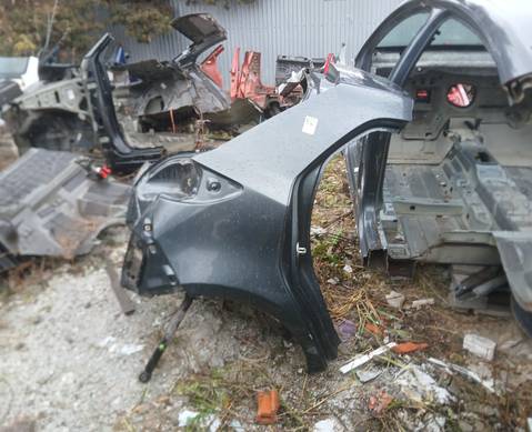 D6Y170410D Крыло заднее правое (четверть) DE для Mazda 2 II (с 2007 по 2014)