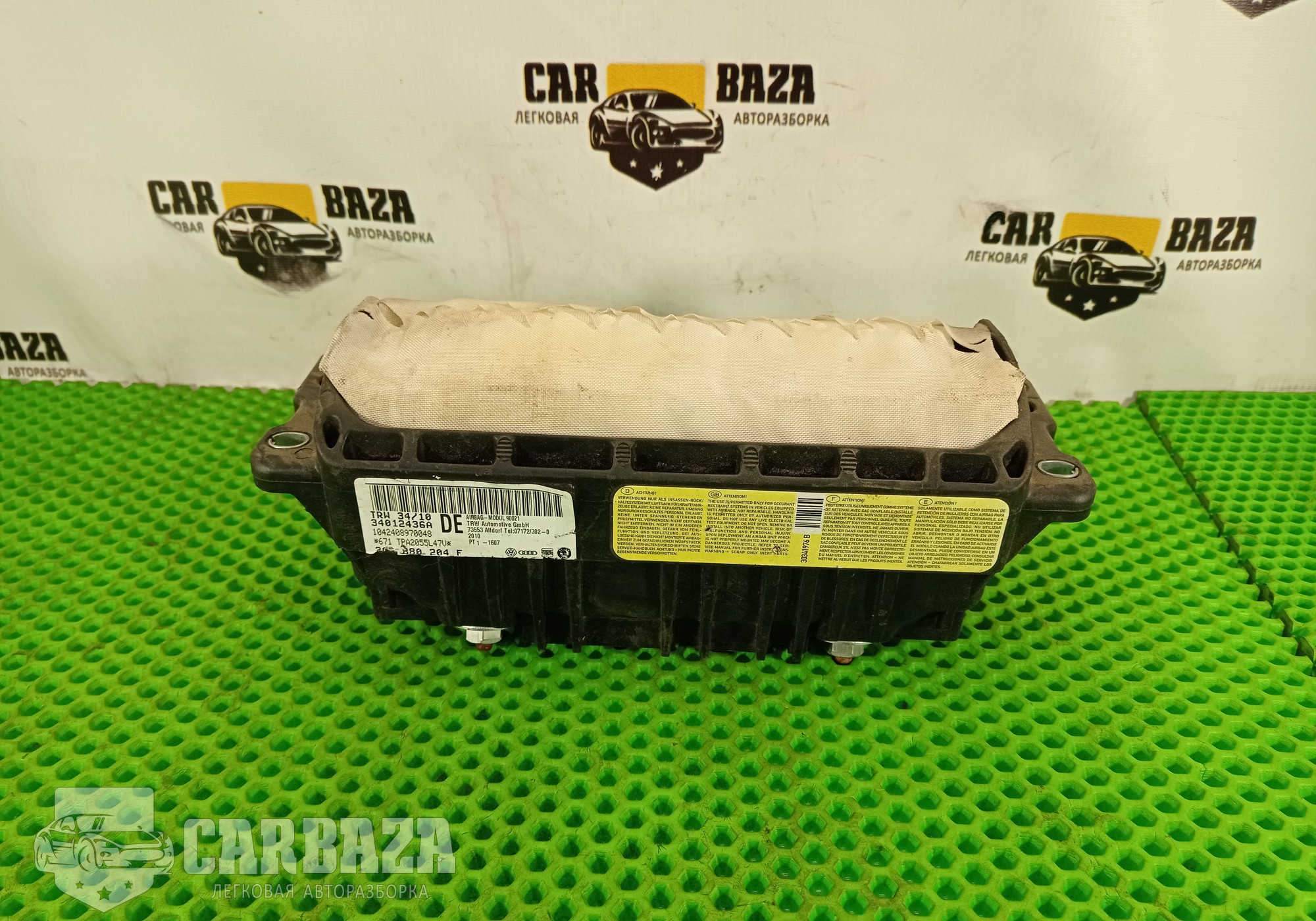 3C0880204F Подушка безопасности пассажира для Volkswagen Passat B6 (с 2005 по 2011)