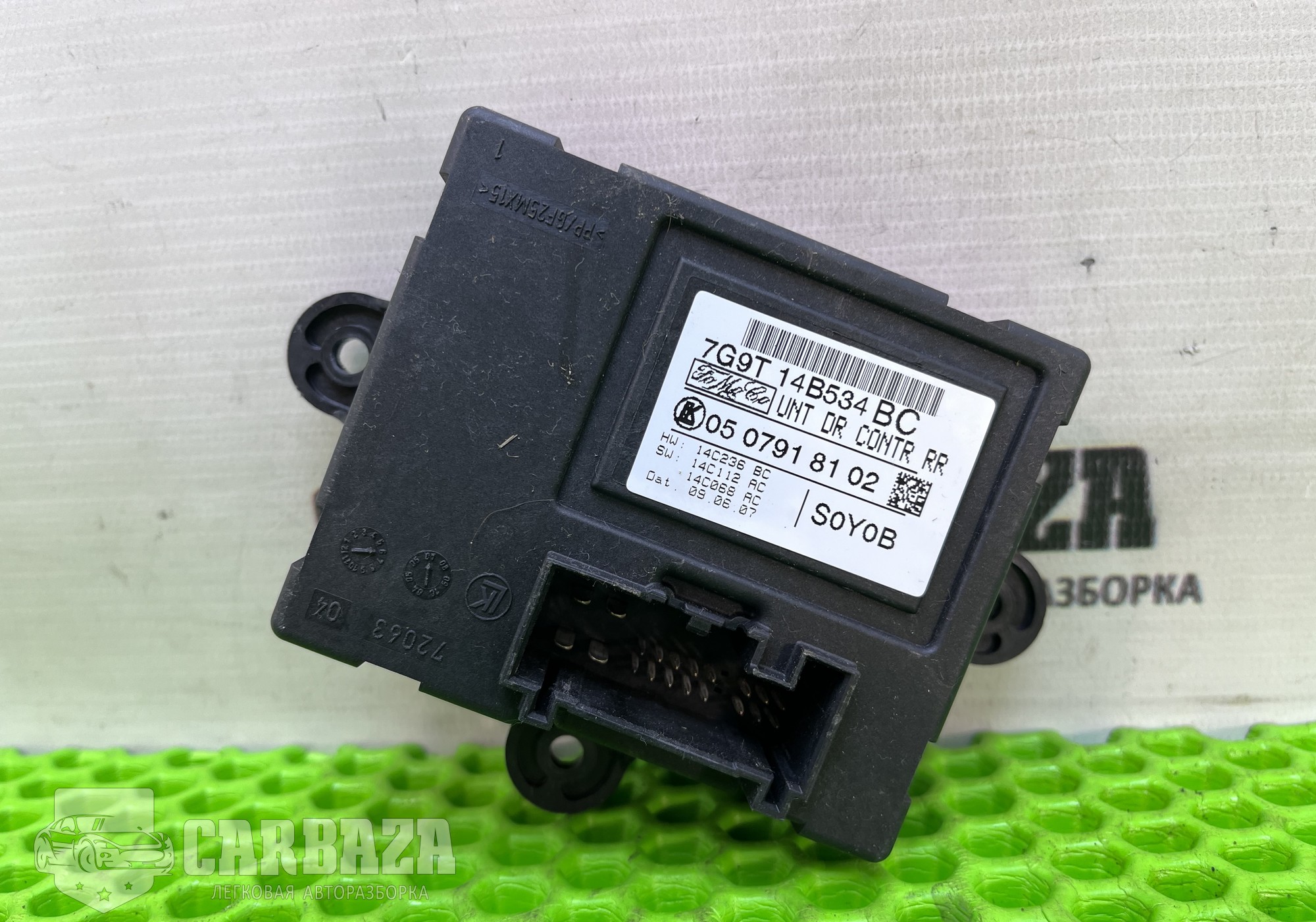 7G9T14B534BF Блок комфорта задней двери для Volvo