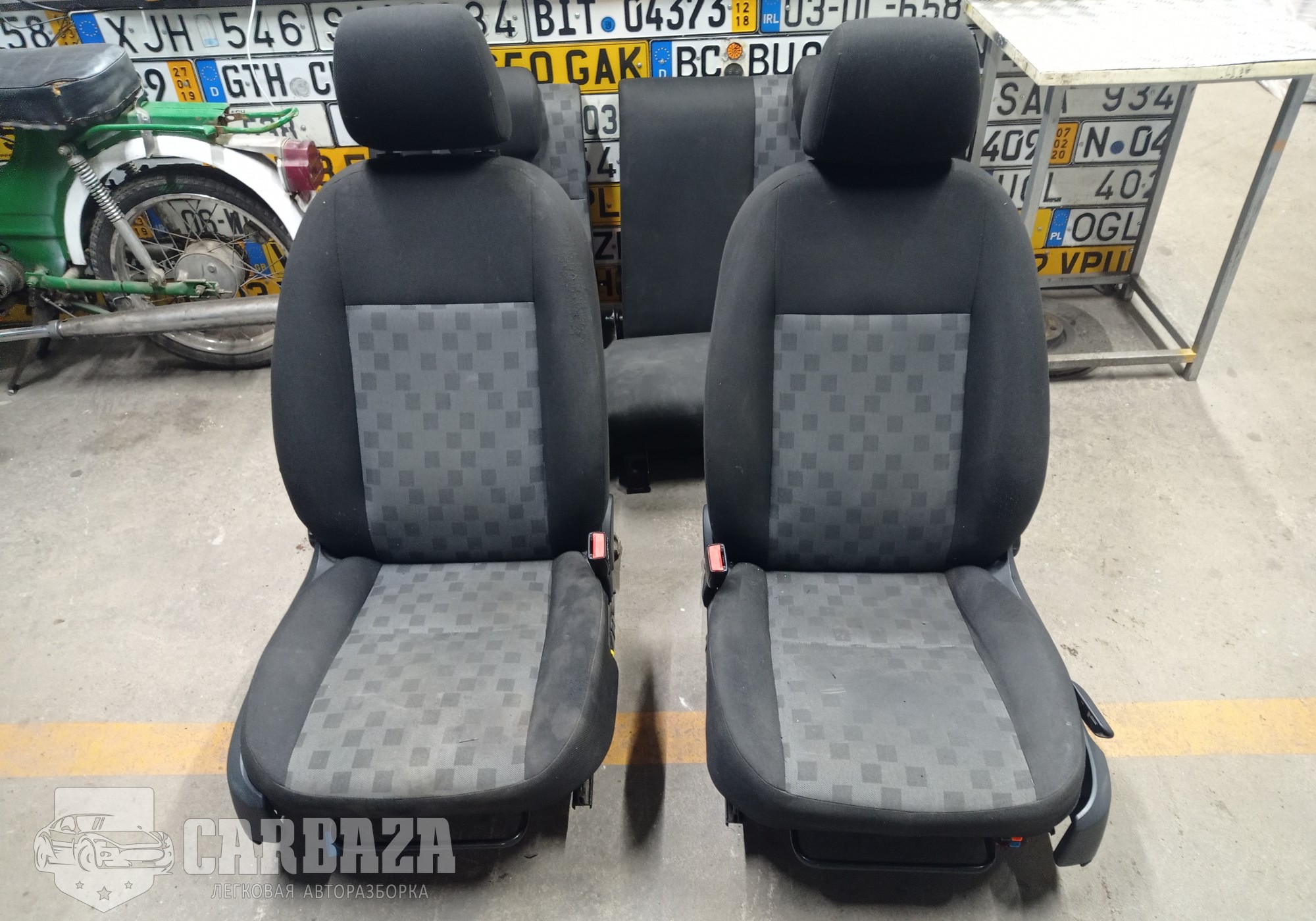 Комплект сидений для Ford Focus II (с 2004 по 2011)