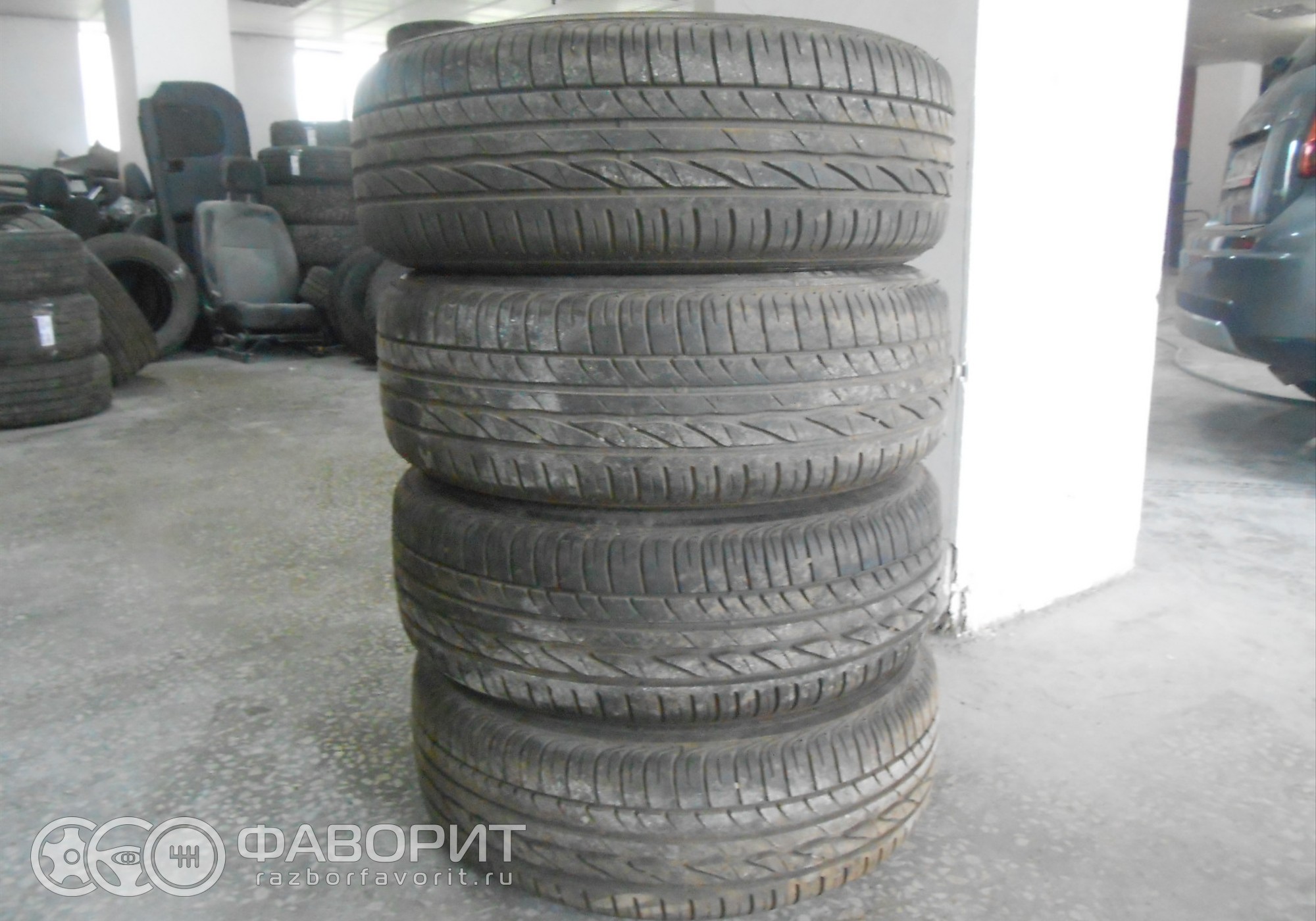 Покрышки лето комплект Bridgestone Turanza ER300 205 65 R15 для Renault  Megane - купить б/у за 8099 р.