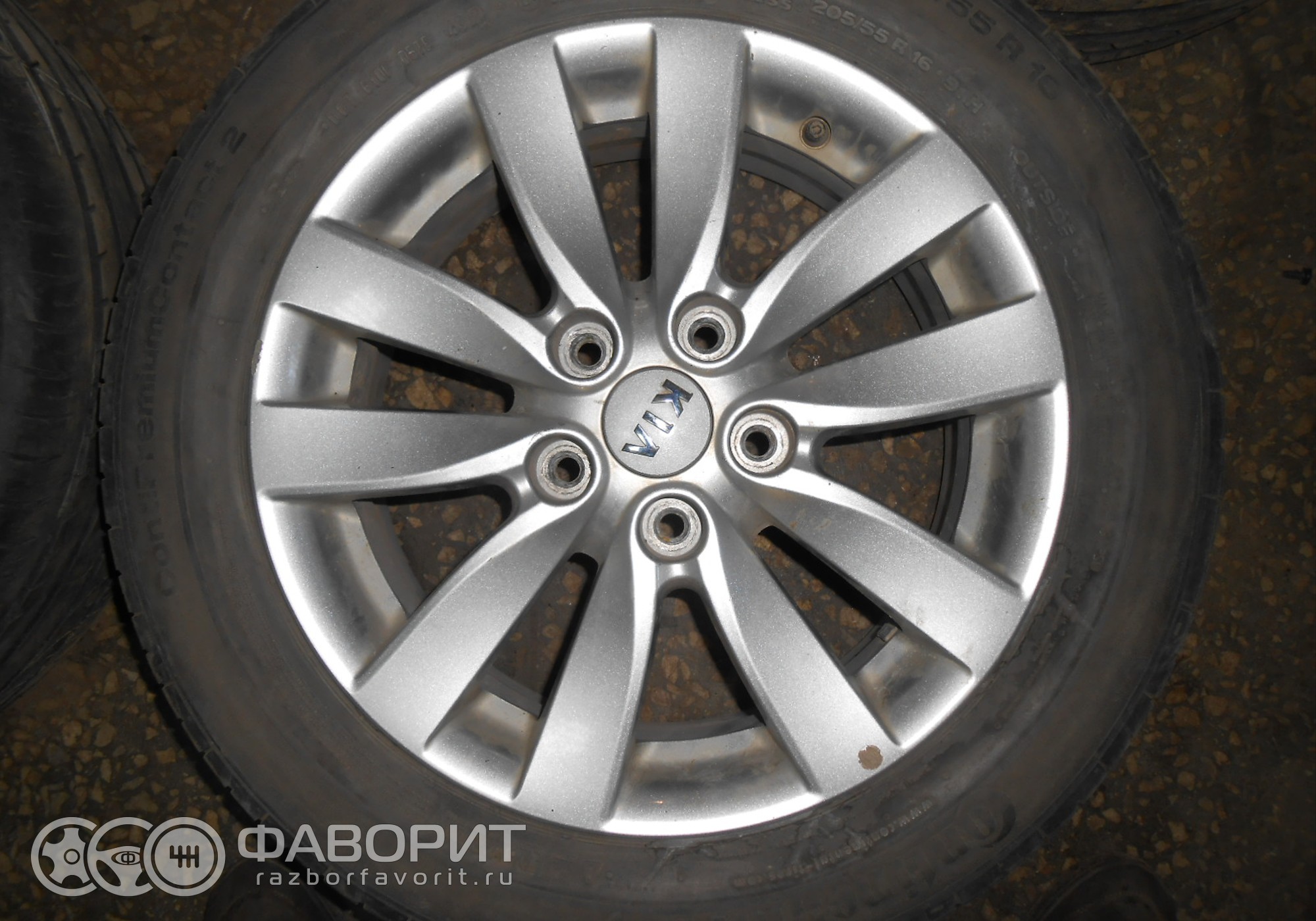 Диск литой R16 52910A7300 для Kia Cerato III - купить б/у за 1500 р.