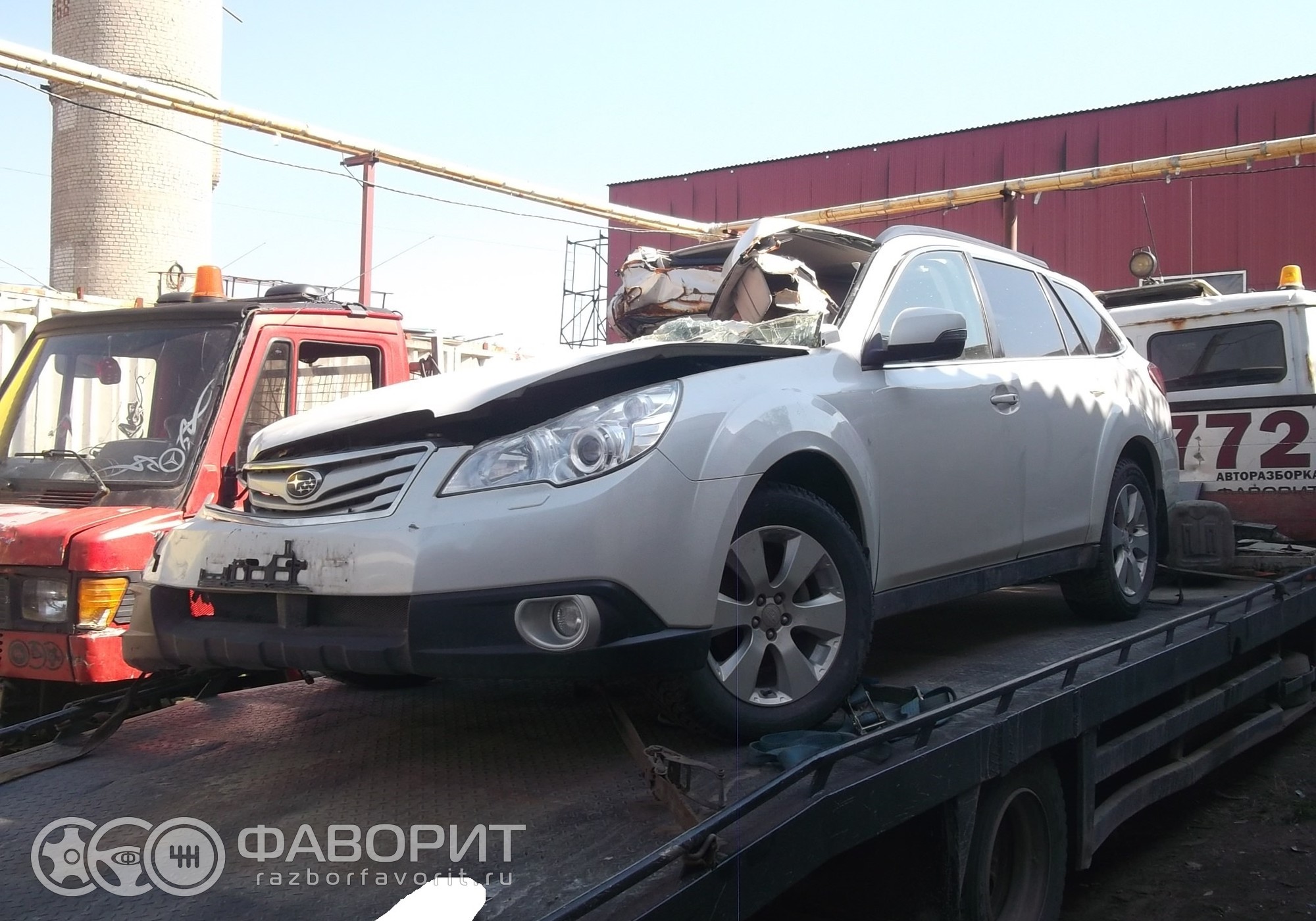 В разборе Subaru Outback IV 2011 г. 2.5 л. Вариатор