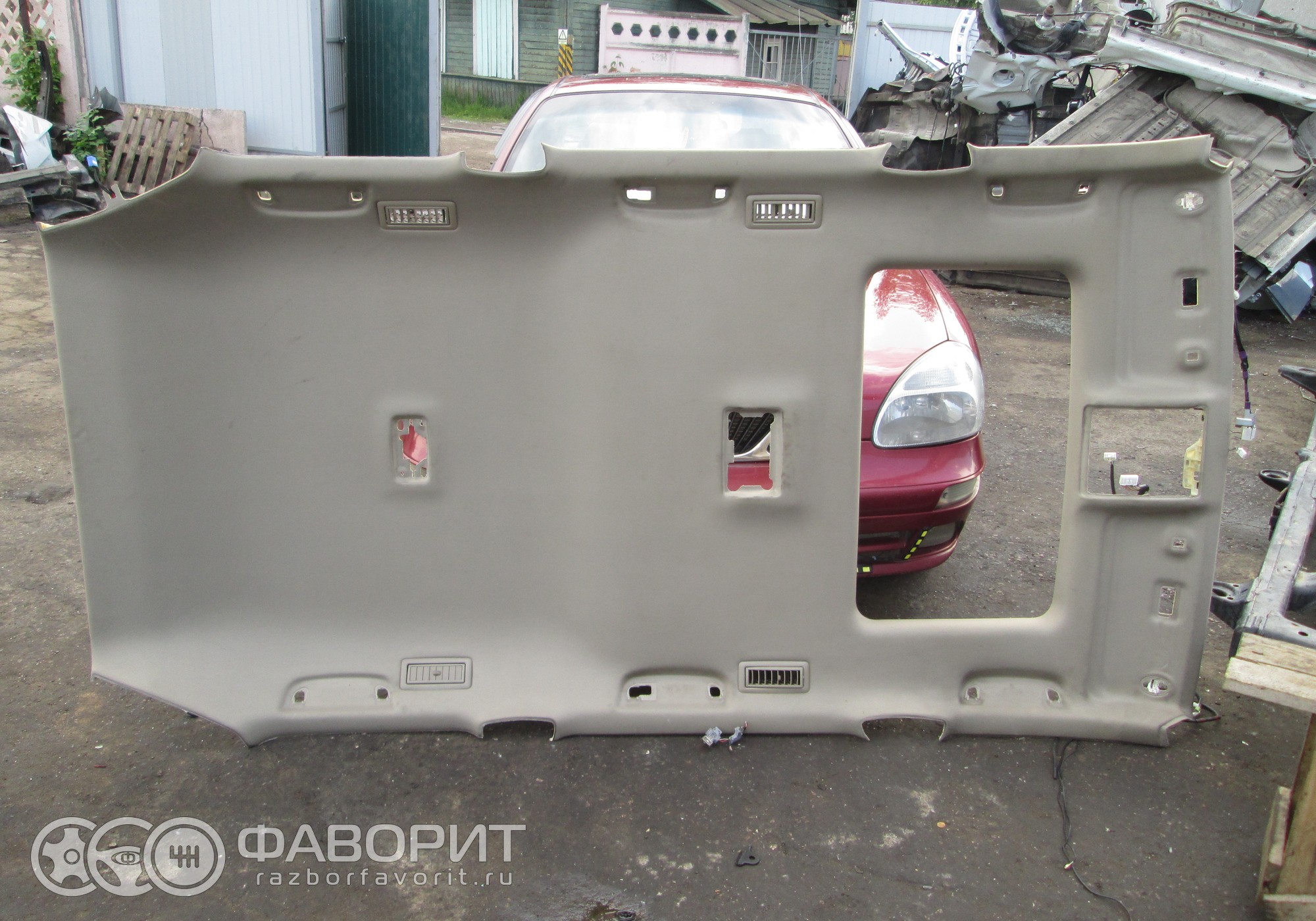 Обшивка потолка 6331160530E0 для Toyota Land Cruiser 200 - купить б/у за  35000 р.