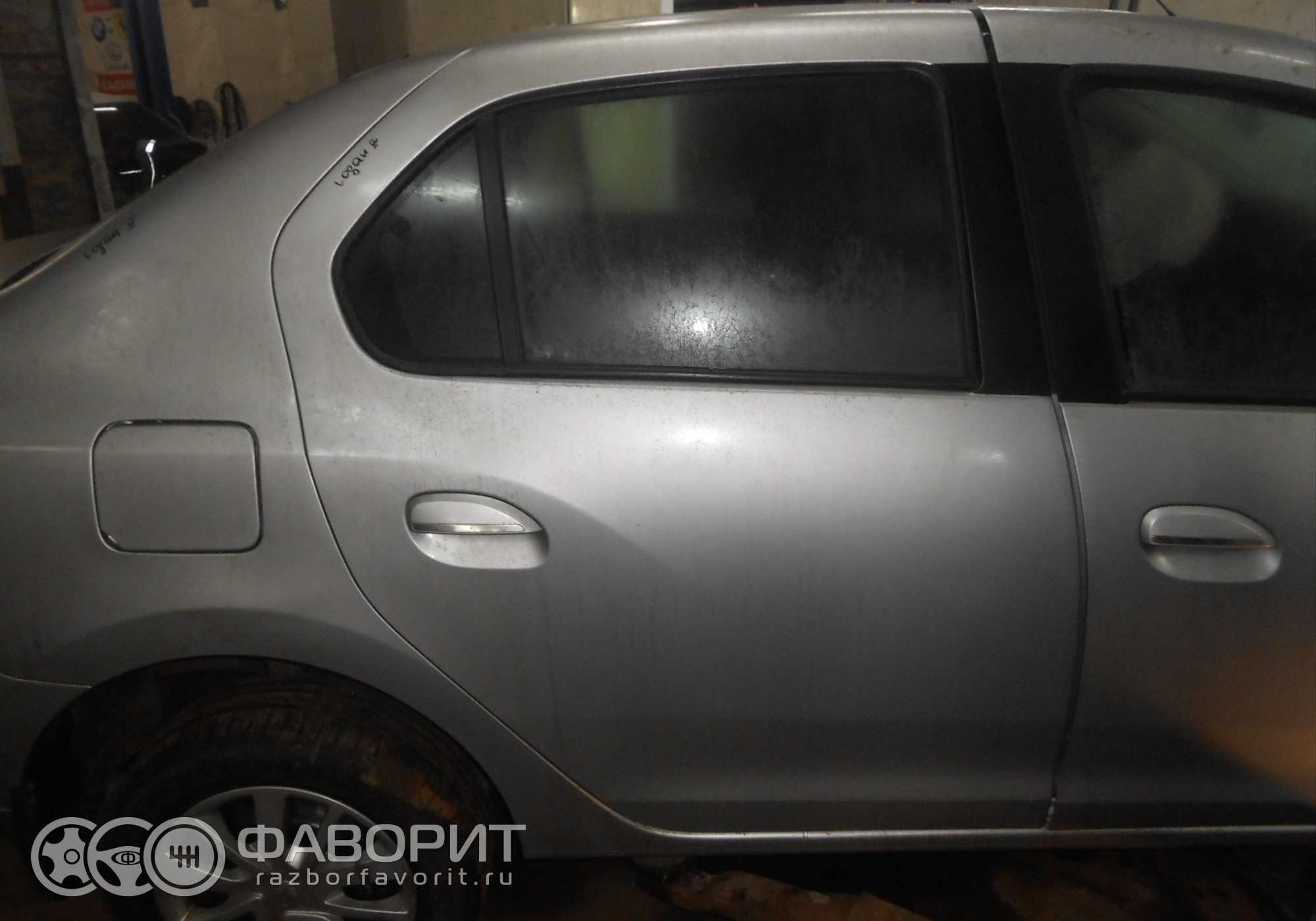 Дверь задняя правая 821002434R для Renault Logan II - купить б/у за 17500 р.