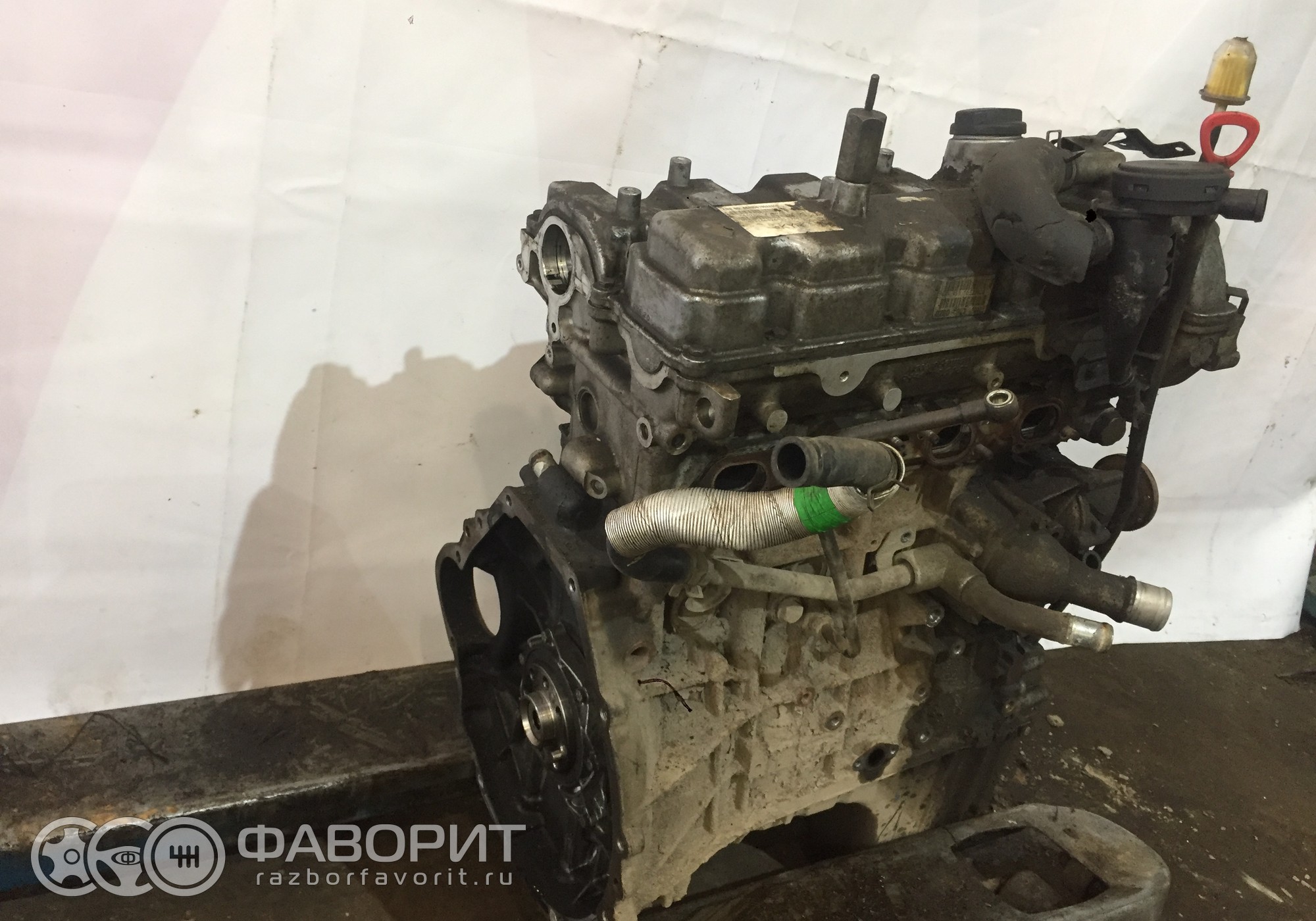 Двигатель в сборе 6640101598 для SsangYong Actyon Sports I, SsangYong Kyron  - купить б/у за 54999 р.