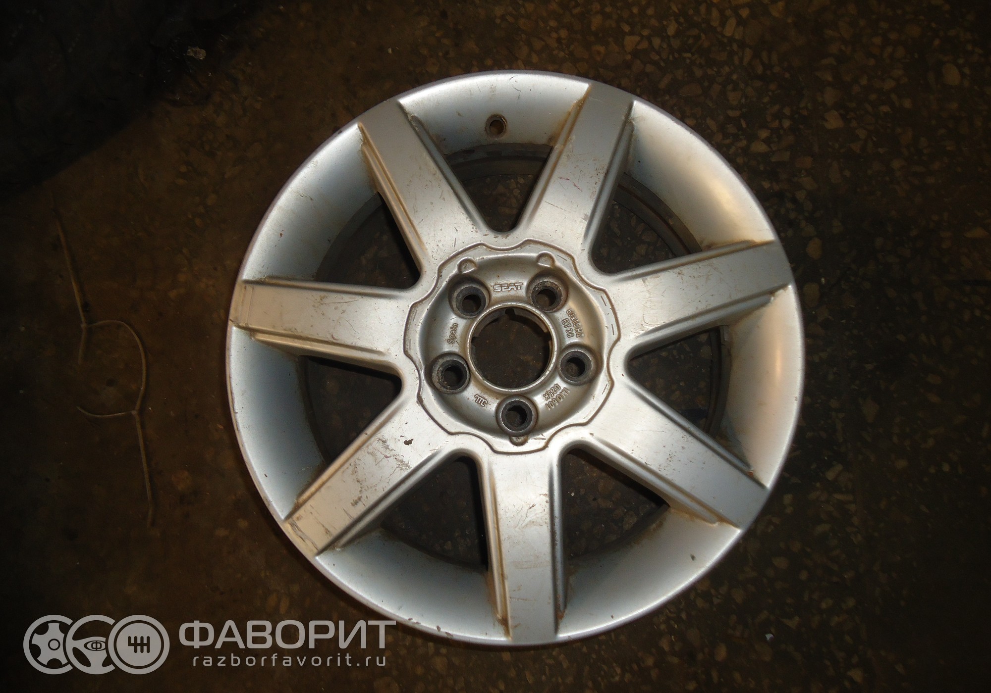 Диск колесный R15 5x100 1M0601025K для Seat Leon I, Seat Leon II, Seat  Toledo II - купить б/у за 1320 р.