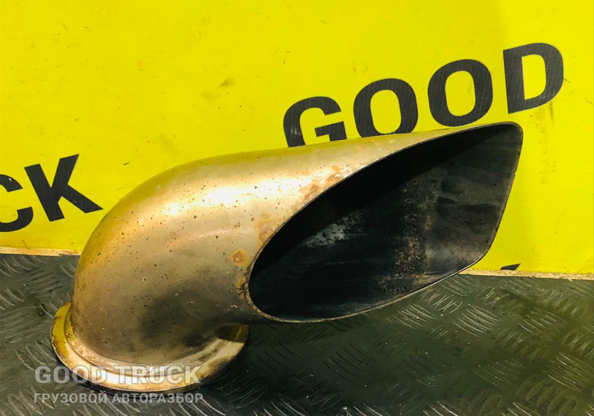 DZ9X259542086 Труба хвостовая глушителя shacman X6000 для Shacman X6000 (с 2020)