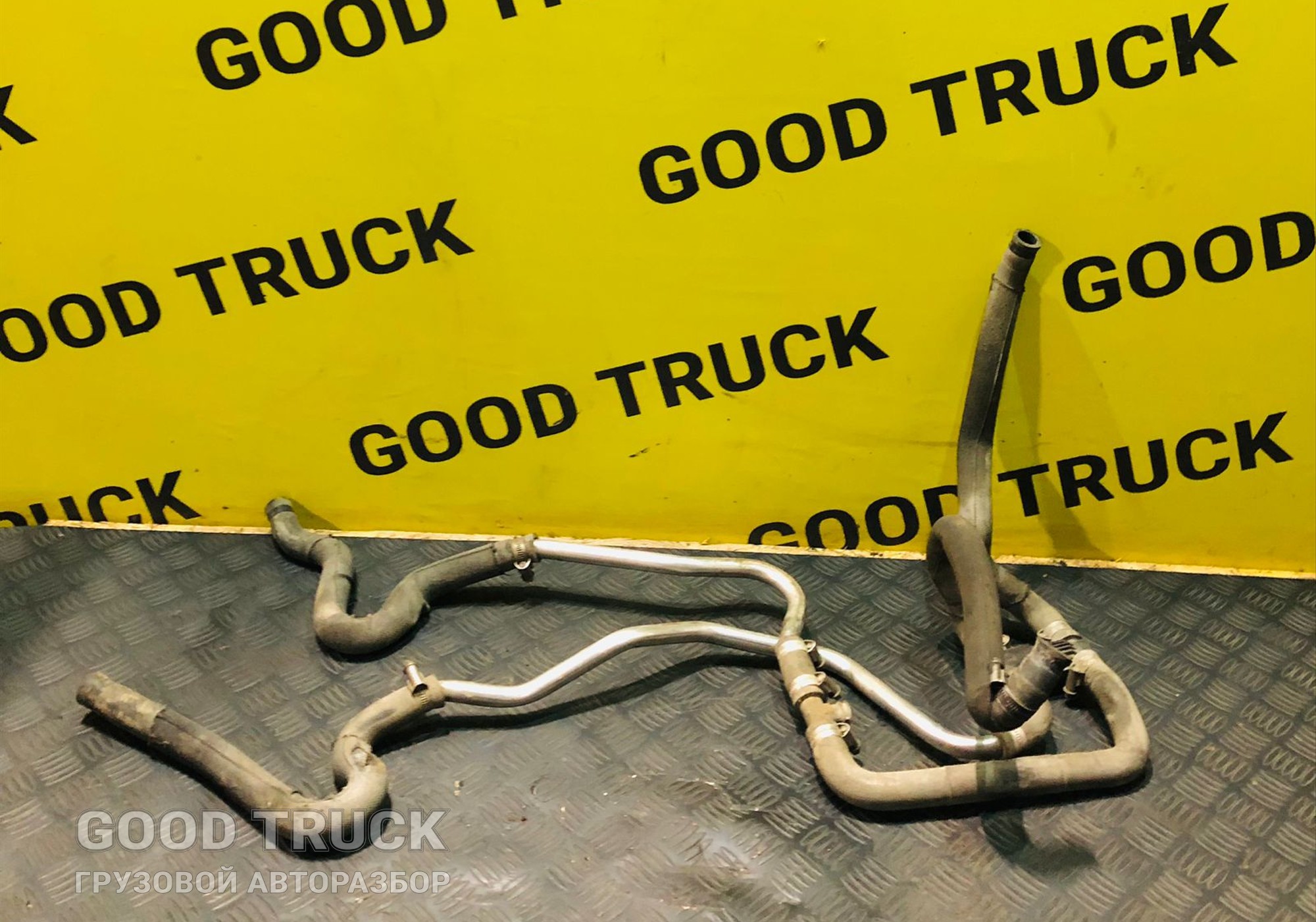 81619600776 Патрубок радиатора печки(комплект) Man TGS II для Man