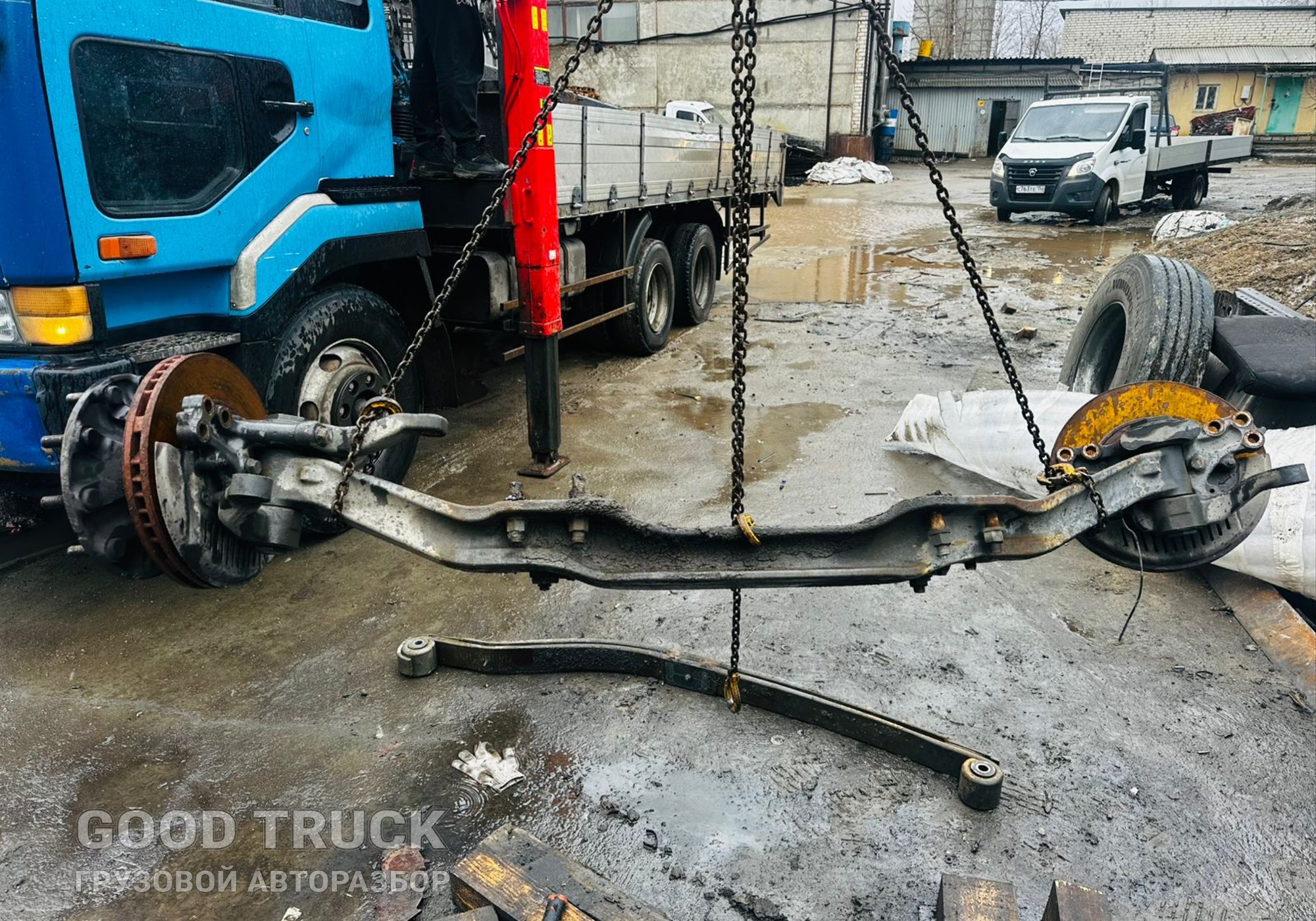 1026881 Балка передняя в сборе для Renault T