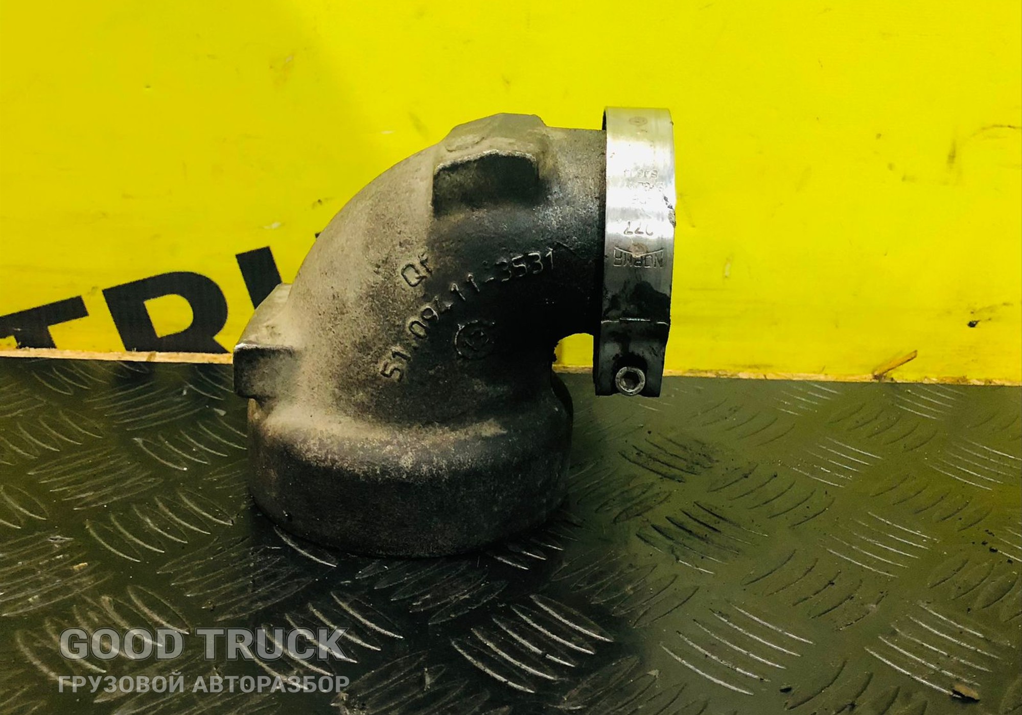 51094113531 Патрубок интеркулера Man TGX для Man