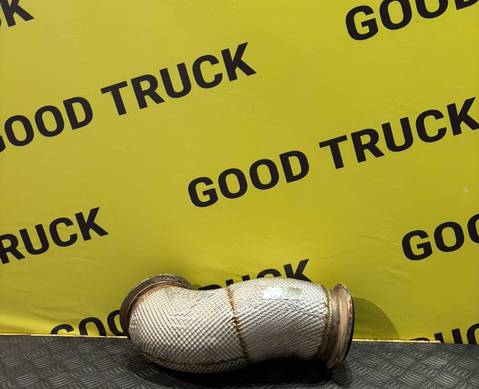 DZ9X259542258 Труба выхлопная (перед гофрой) для Shacman X6000 (с 2020)