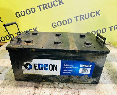 DC2251150L Аккумуляторная батарея 6CT-225.3 Edcon Truck 1150A для Volvo FH 3 (с 2008 по 2012)