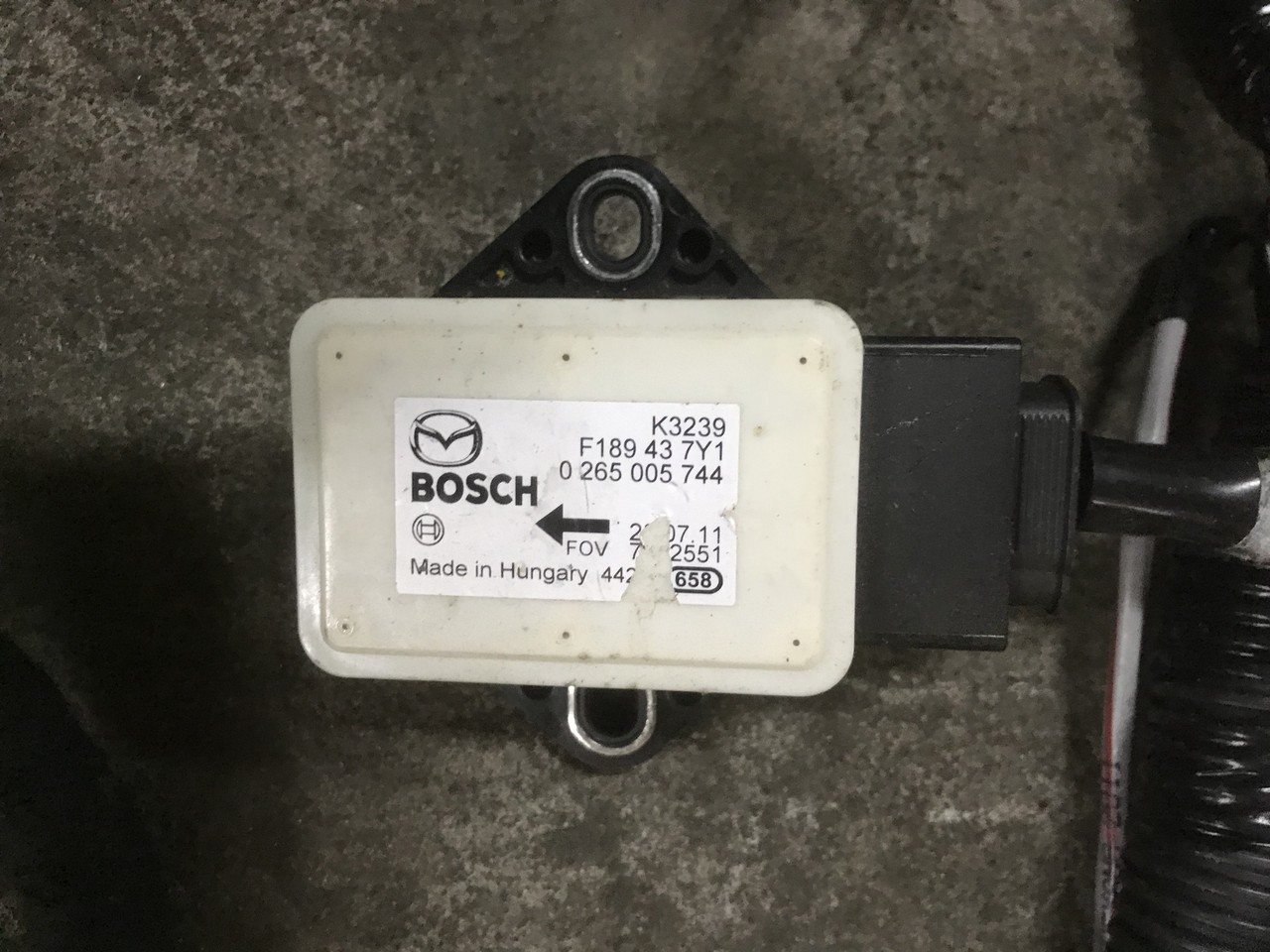 Датчик ускорения Mazda CX-7