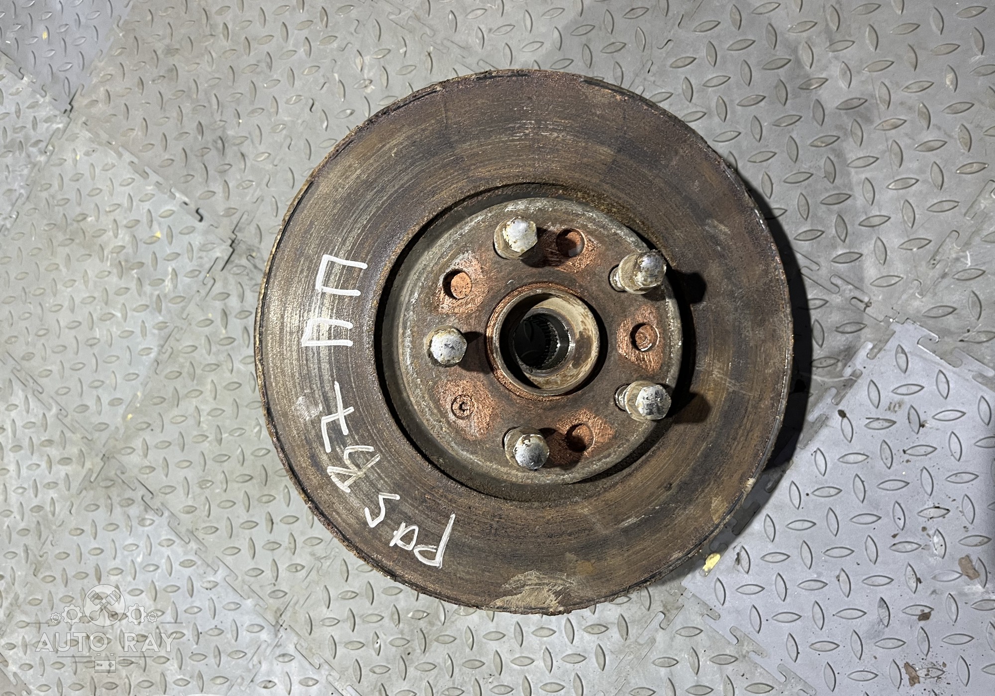 1K0615301AA Диск тормозной передний для Audi Q3